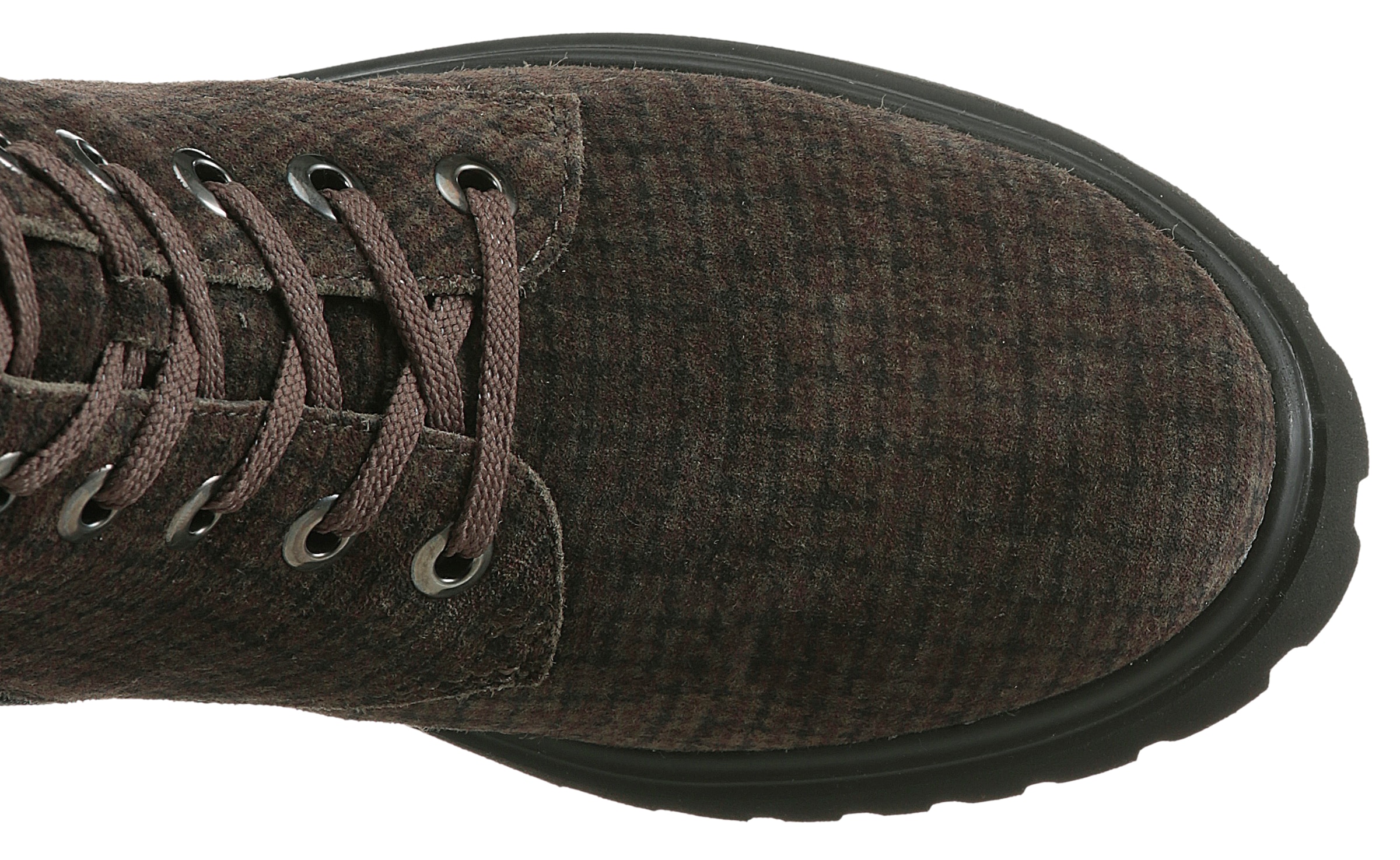 Waldläufer Schnürstiefelette »H-LUISE«  Schnürboots, Profilsohle, Blockabsatz, in Komfortweite H (= sehr weit)