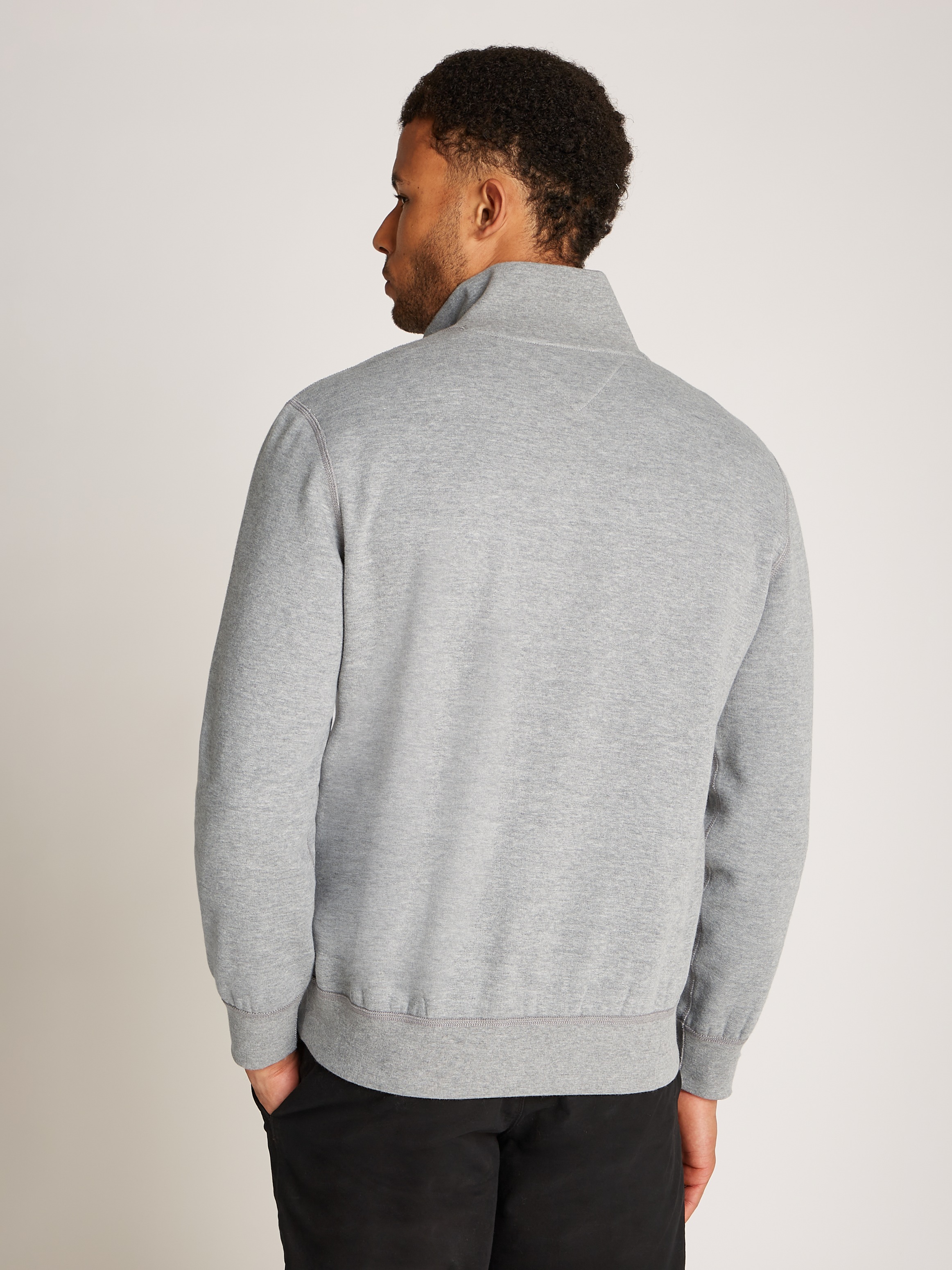 Tommy Hilfiger Sweatshirt »ESSENTIAL FLEECE 1/4 ZIP«, mit Stehkragen
