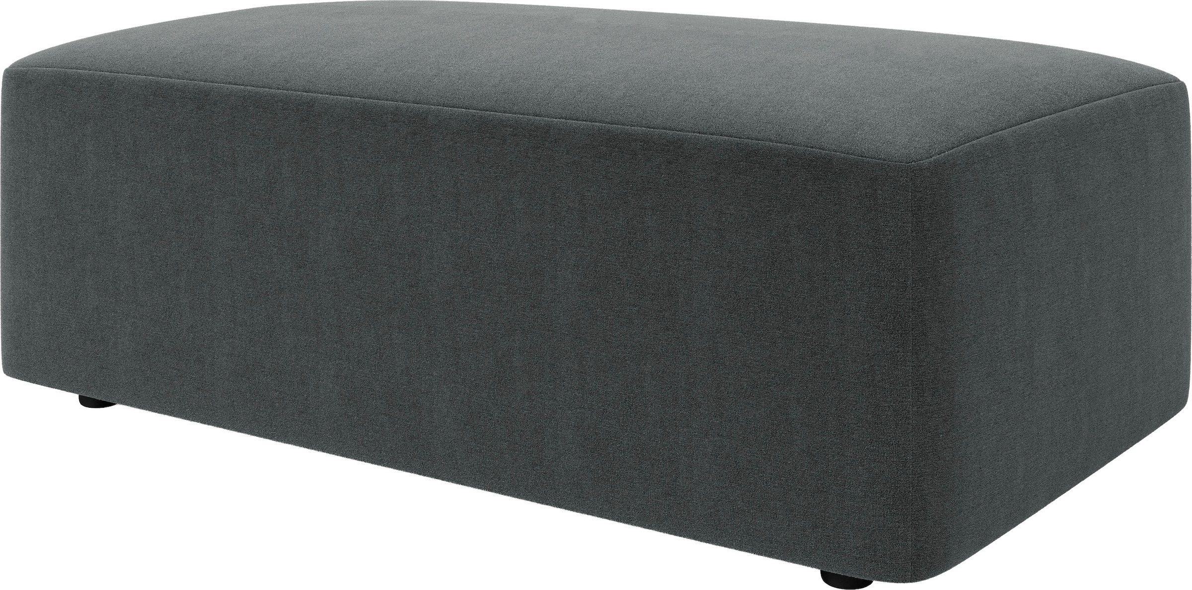 TRENDMANUFAKTUR Hocker »Wien, XXL Polsterhocker, passende Ergänzung zur Serie« in trendigem Cordstoff, grosszüge Breite von 112 cm