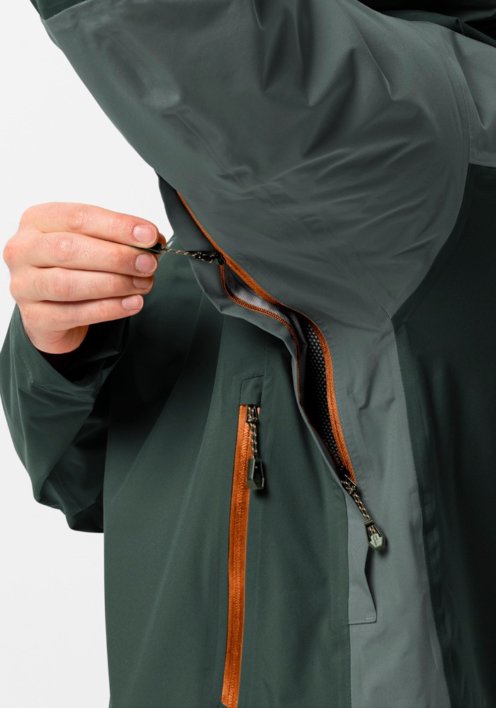 Jack Wolfskin Funktionsjacke »ALPSPITZE TOUR 3L JKT M«, mit Kapuze