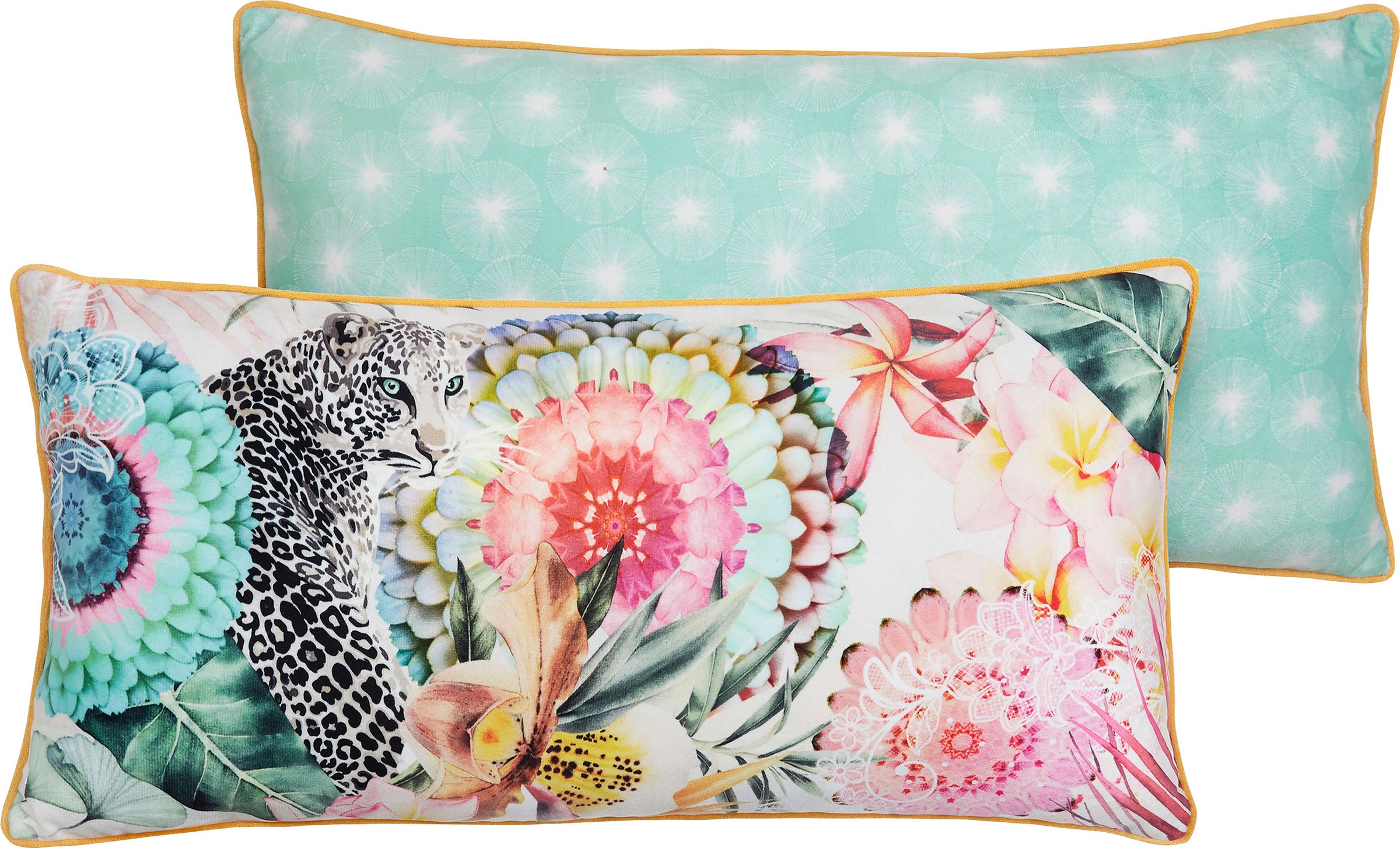 Image of hip Dekokissen »Verda«, (1 St., 1 30x60 cm Dekokissen-Mit Biese), mit Mandala bei Ackermann Versand Schweiz