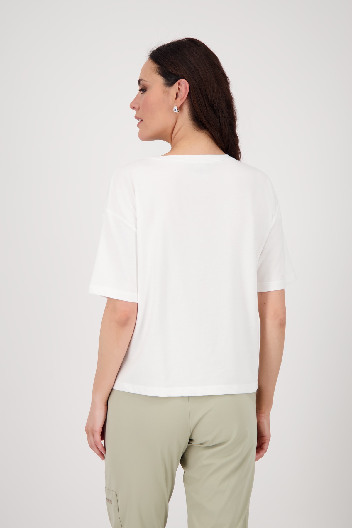 Monari T-Shirt »Shirt Safari Druck«, Mit Rundhalsausschnitt