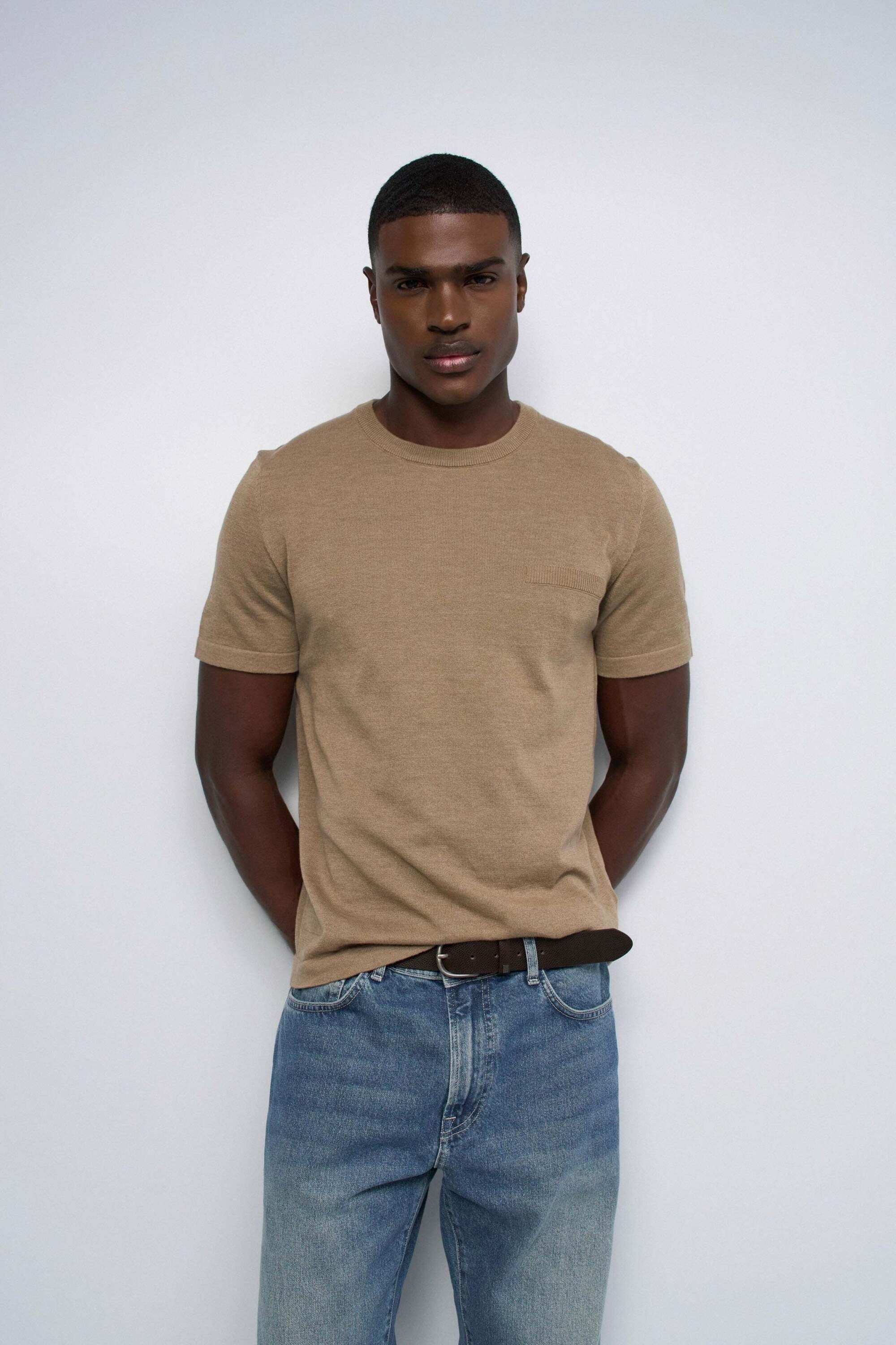 Salsa Pull en tricot »Salsa Jeans Pullover Chest Pocket«