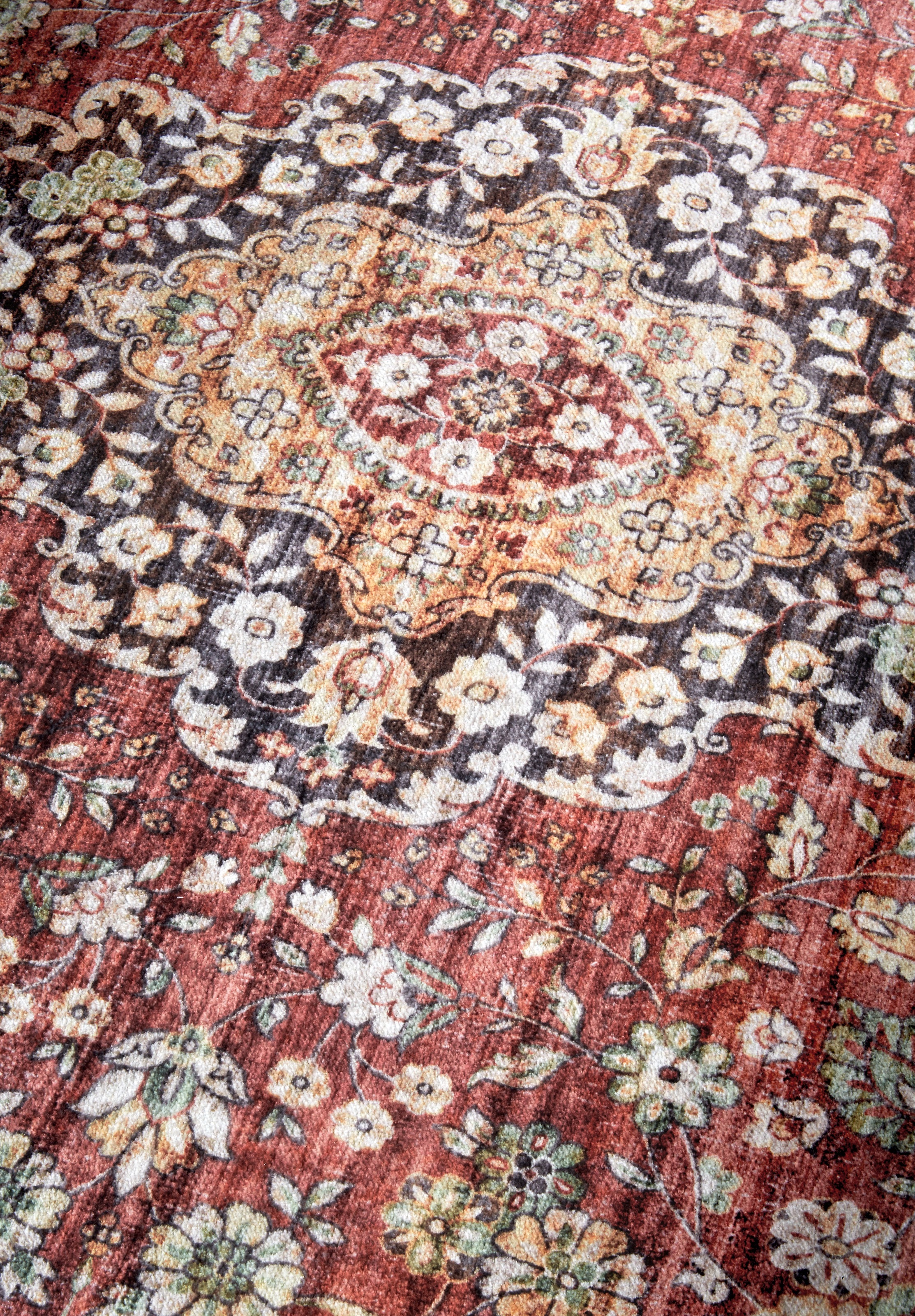 HANSE Home Teppich »Aurora« rechteckig 5 mm Höhe Kurzflor, Anti Rutsch, Orient, Vintage, Klassisch, Wohnzimmer, Flur