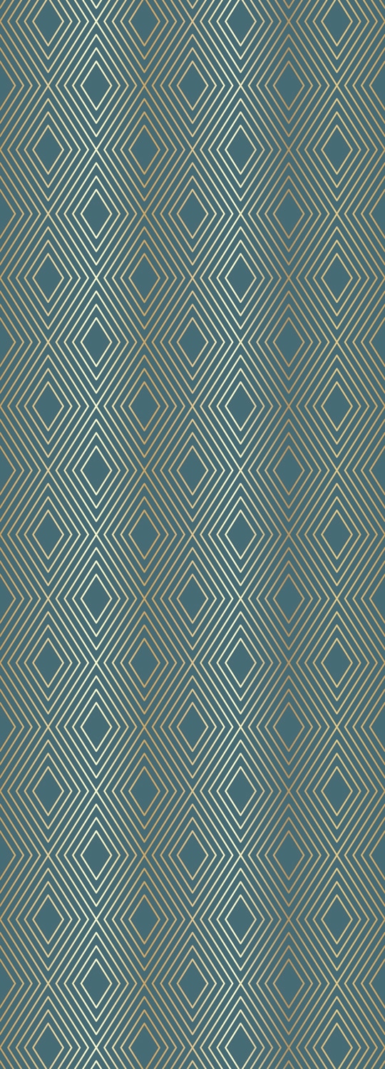 Image of queence Vinyltapete "Kourtney" Farbverlauf abstrakt bedruckt gemustert glatt 90x250cm, selbstklebend, kinderleichte Anbringung, Sticker