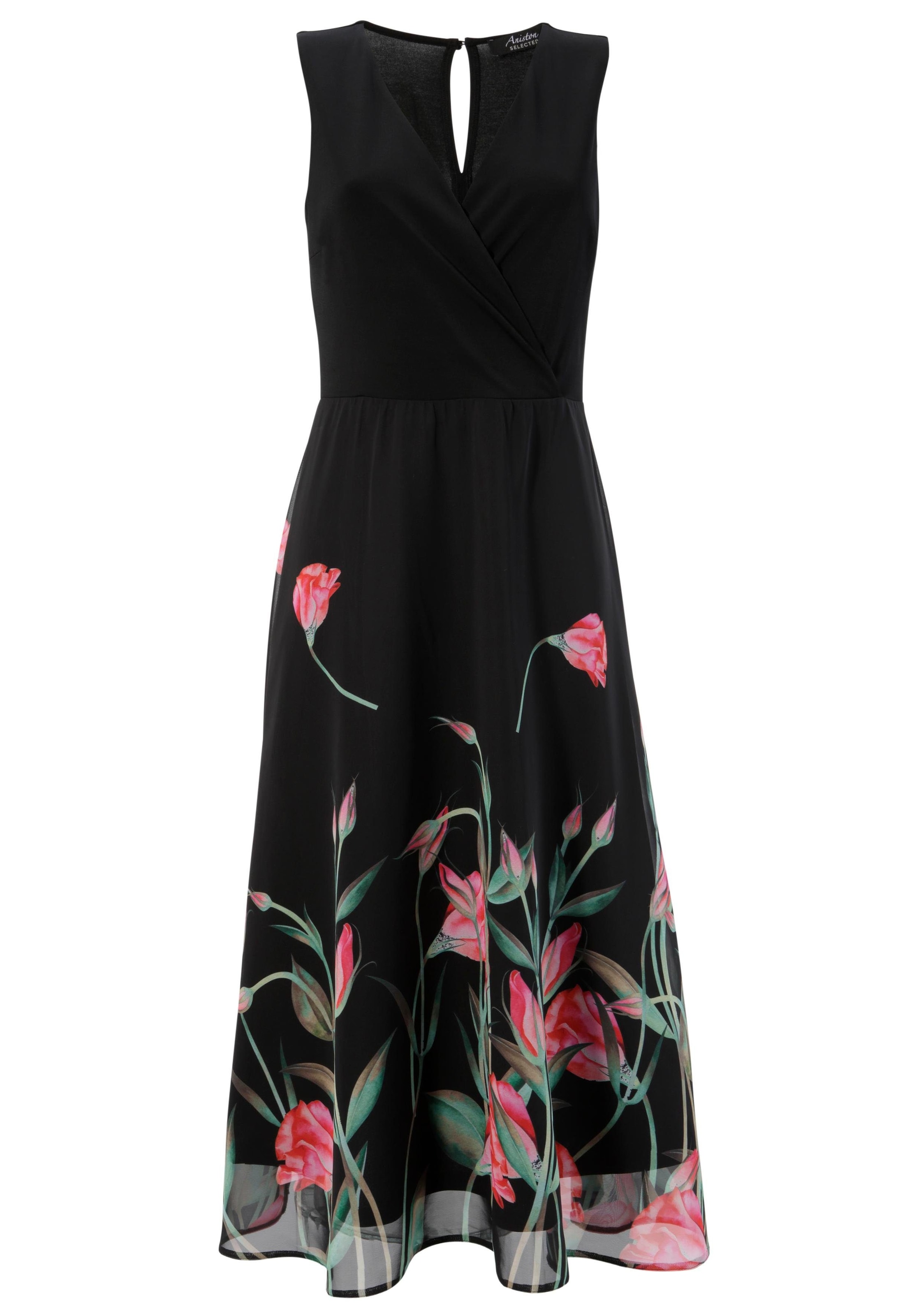 Aniston SELECTED Sommerkleid, mit floralem Druck