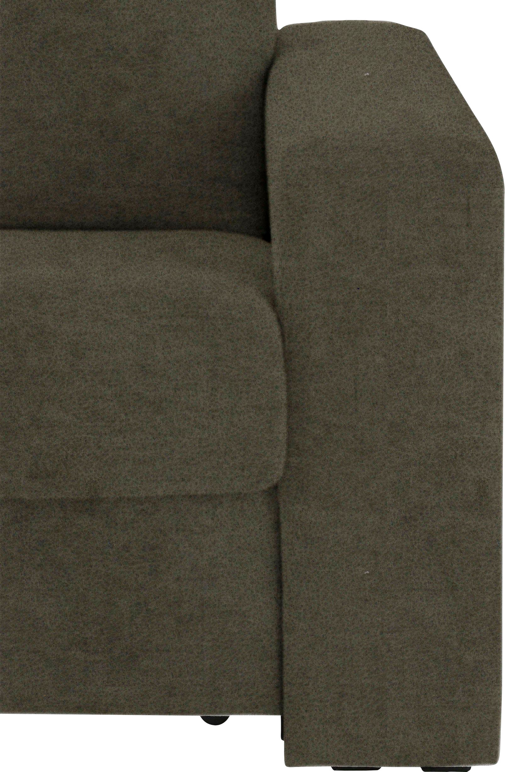 Home affaire Ecksofa »Roma "M" Matratzenhöhe 14 cm, Dauerschlaffunktion, mit Unterfederung,«, Liegemasse ca 143x198 cm, L-Form
