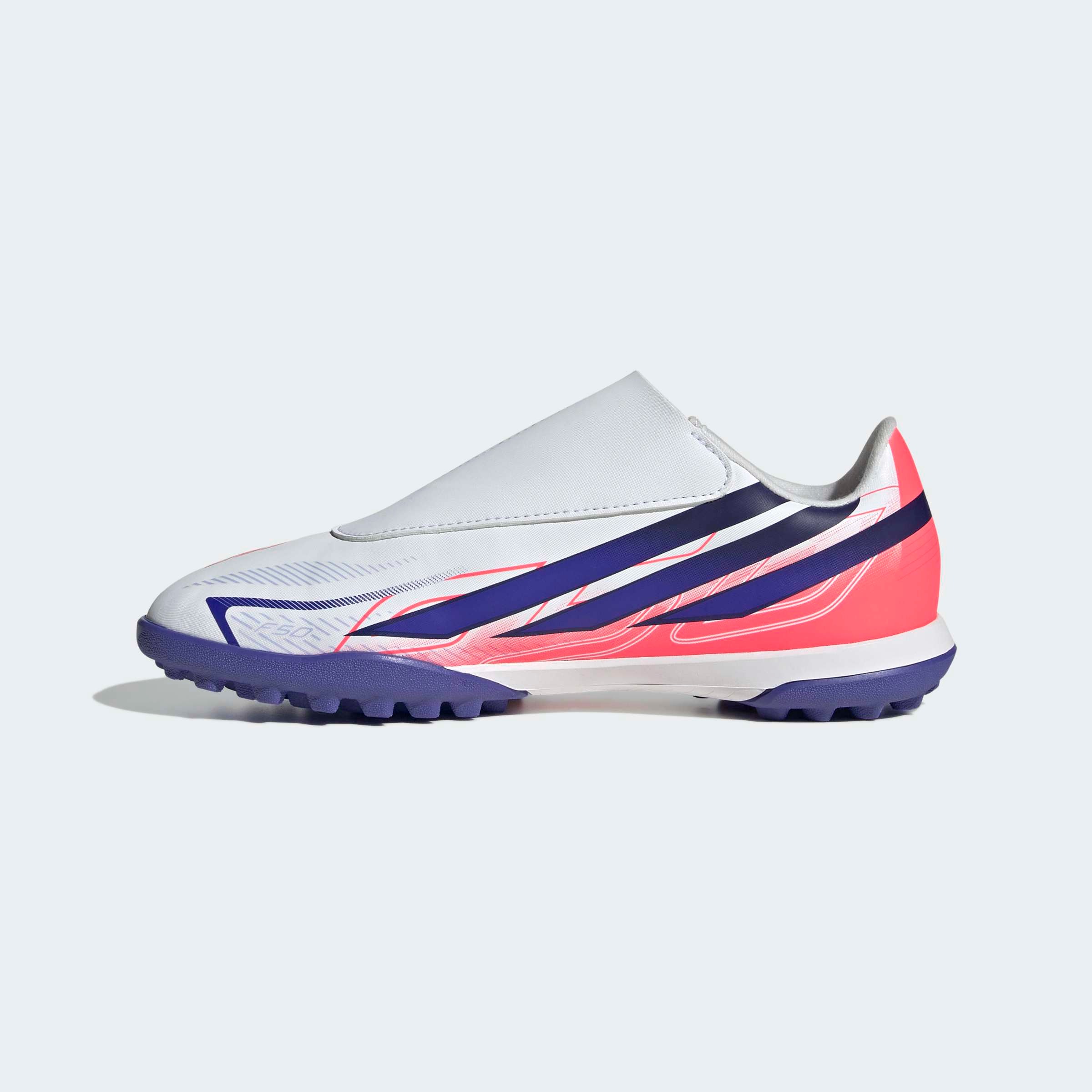 adidas Performance Chaussure de football »F50 HYPERFAST CLUB KIDS , HYBRIDRASEN, KLETTVERSCHLUSS«  pour enfants et adolescents