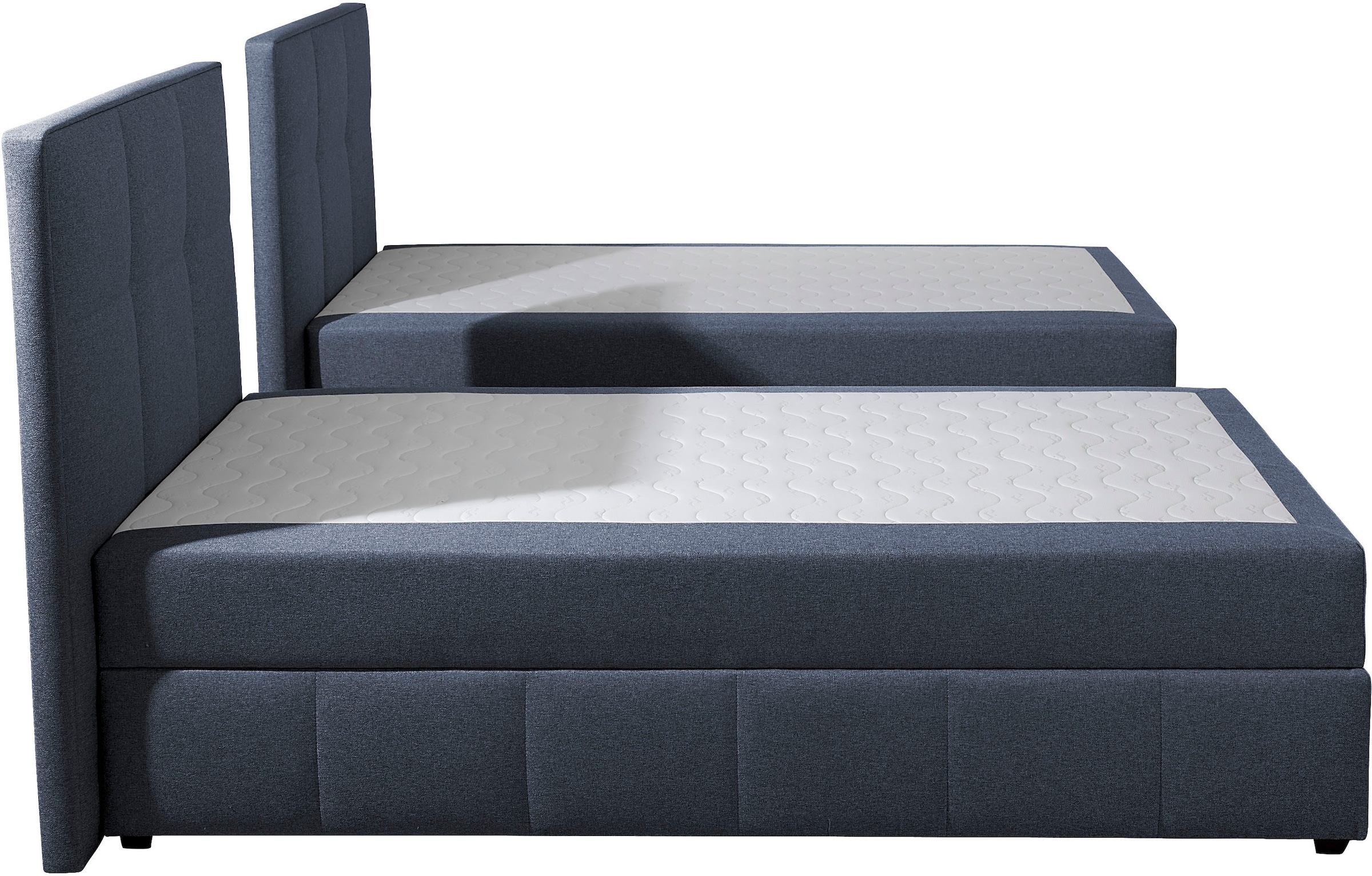 Home affaire Boxbett »Niemes« Boxbett mit Bettkasten, inkl. Topper