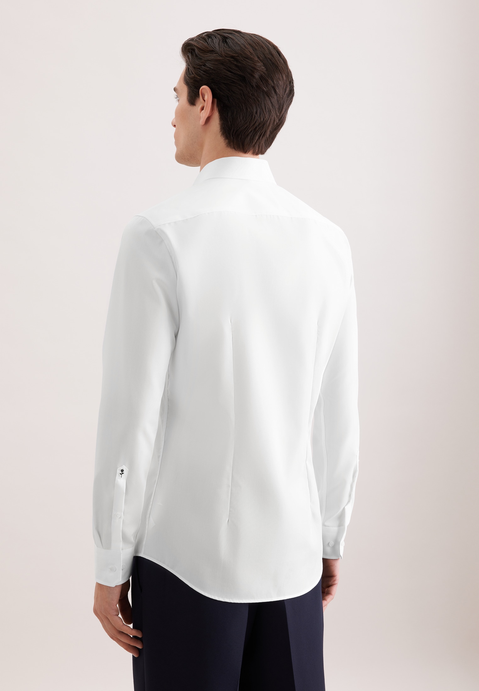 seidensticker Chemise d'affaires »Schwarze Rose« X-Slim 1/1 Kentkragen Uni