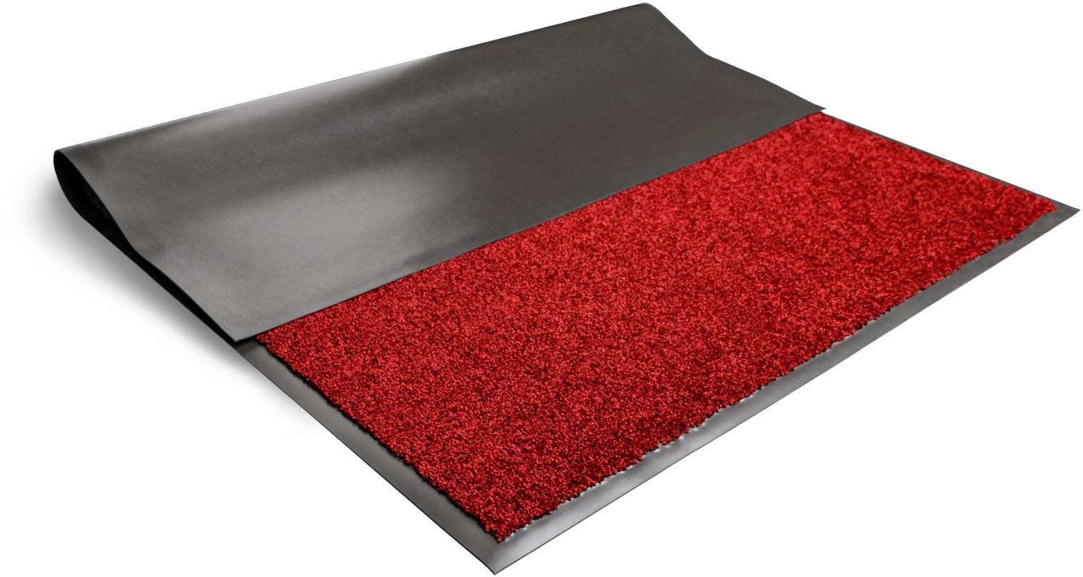 Primaflor-Ideen in Textil Fussmatte »CLEAN«, rechteckig, 8,5 mm Höhe, Schmutzfangmatte, grosse Farbauswahl, waschbar