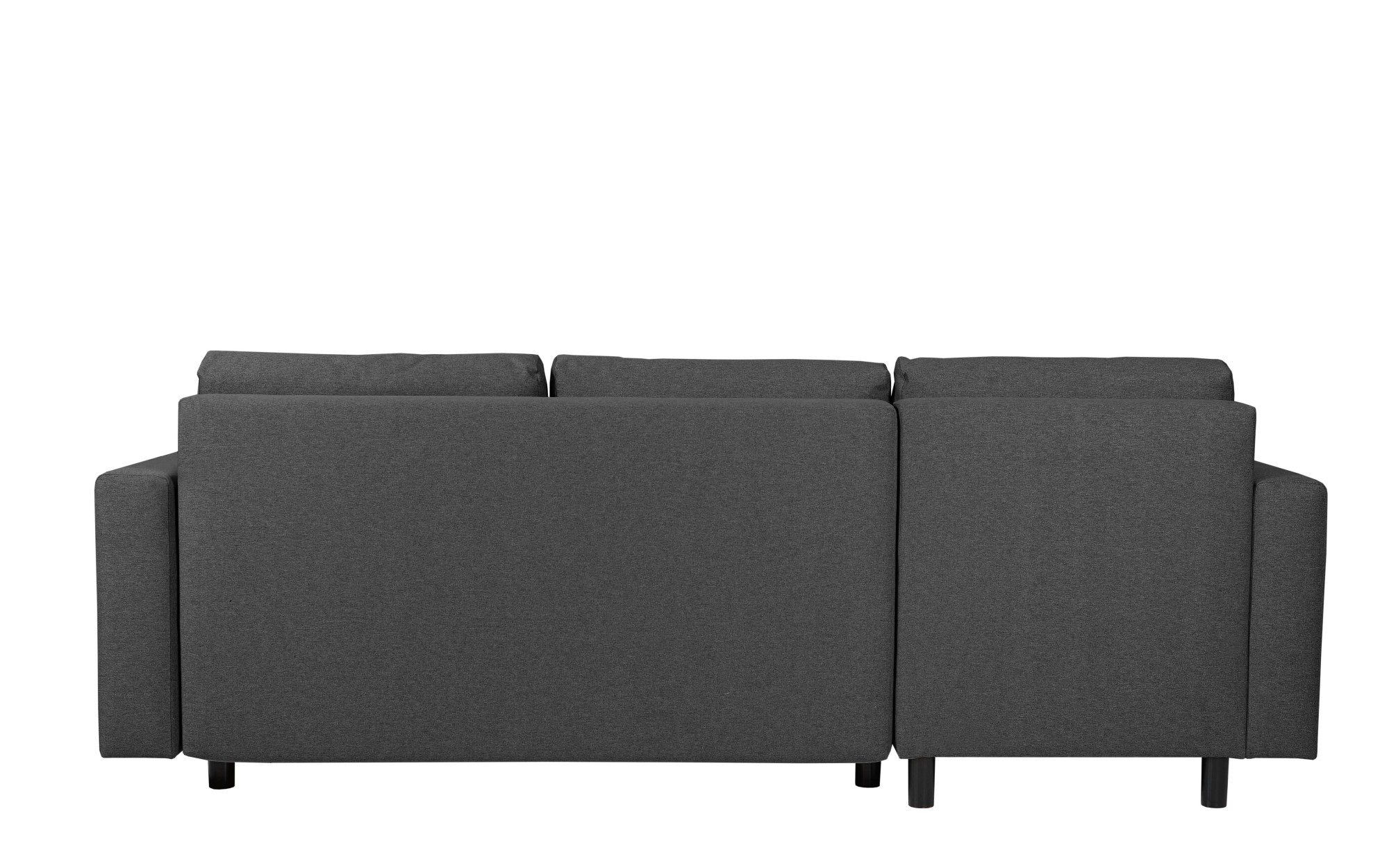 INOSIGN Ecksofa »GLENOE Schlafsofa mit Bettkasten, Recamiere beidseitig montierbar«, L-Form, Masse B/T/H: 230/135/84,5 cm, Velvet & Struktur weich