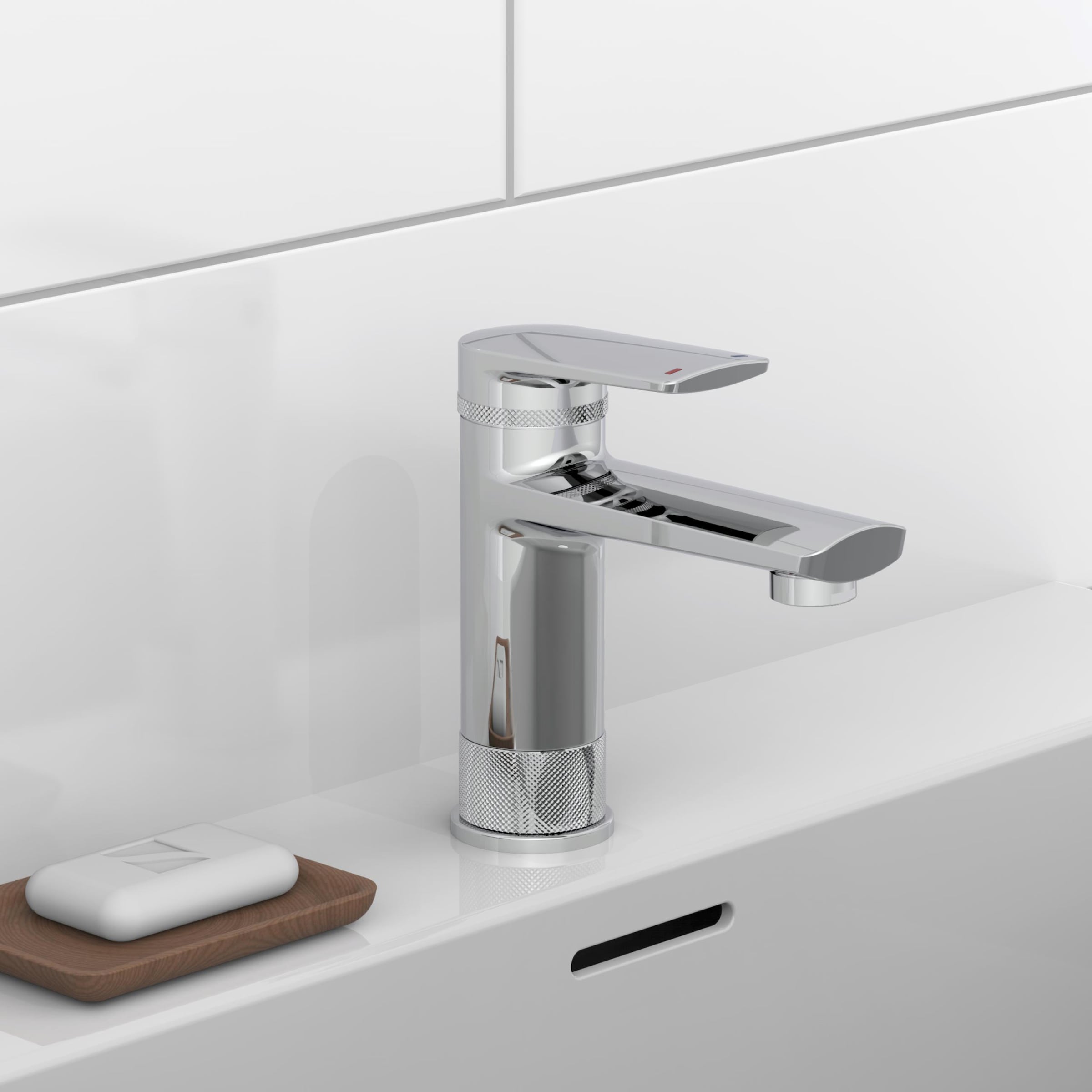 Schütte Robinet de lavabo »Liverpool« Robinet avec garniture de vidange, mitigeur avec bouchon de vidange pop-up