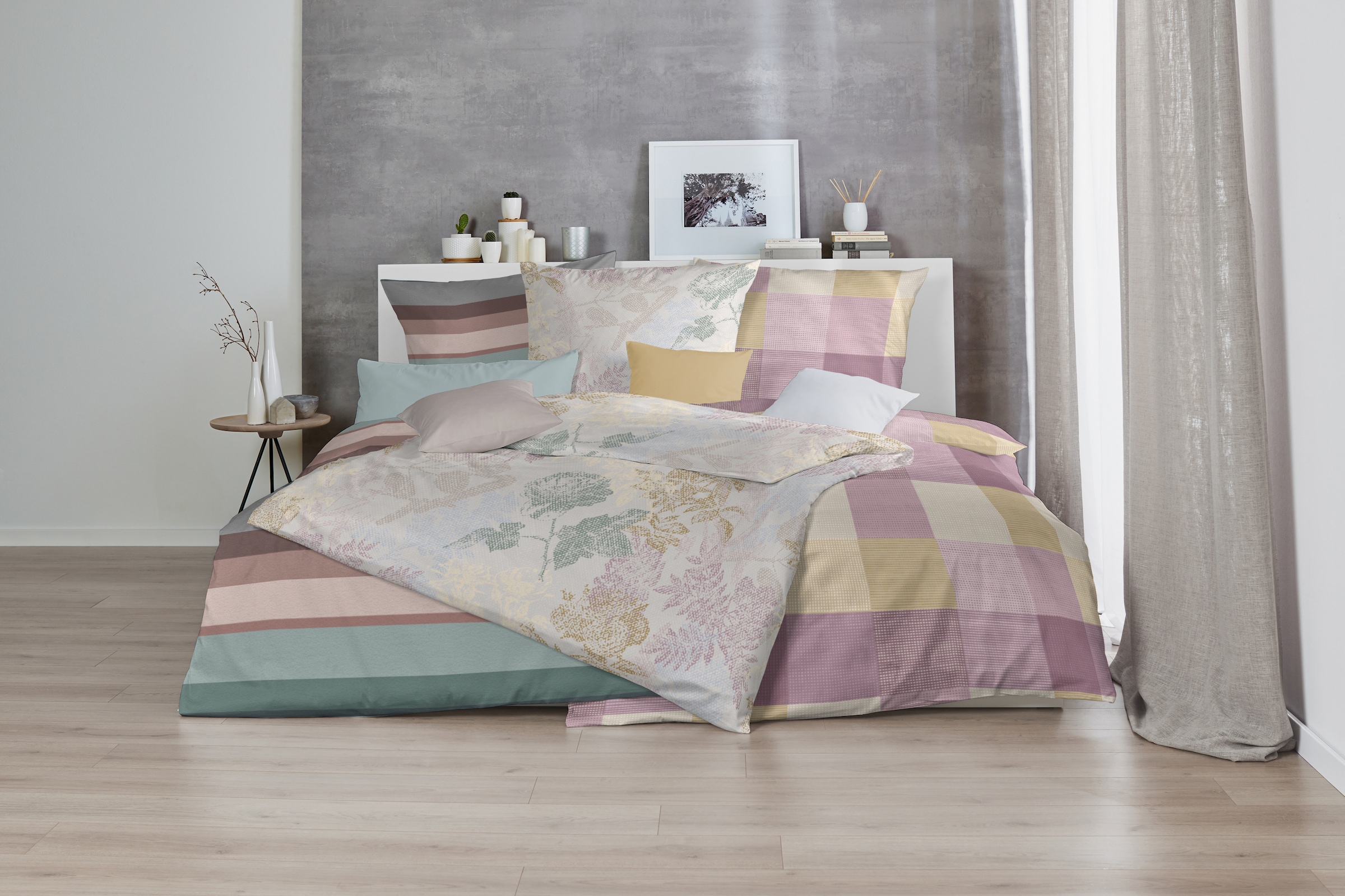 Primera Linge de lit »Feinbiber-Bettwäsche« 2 cuis doux comme du velours et naturellement en pur coton