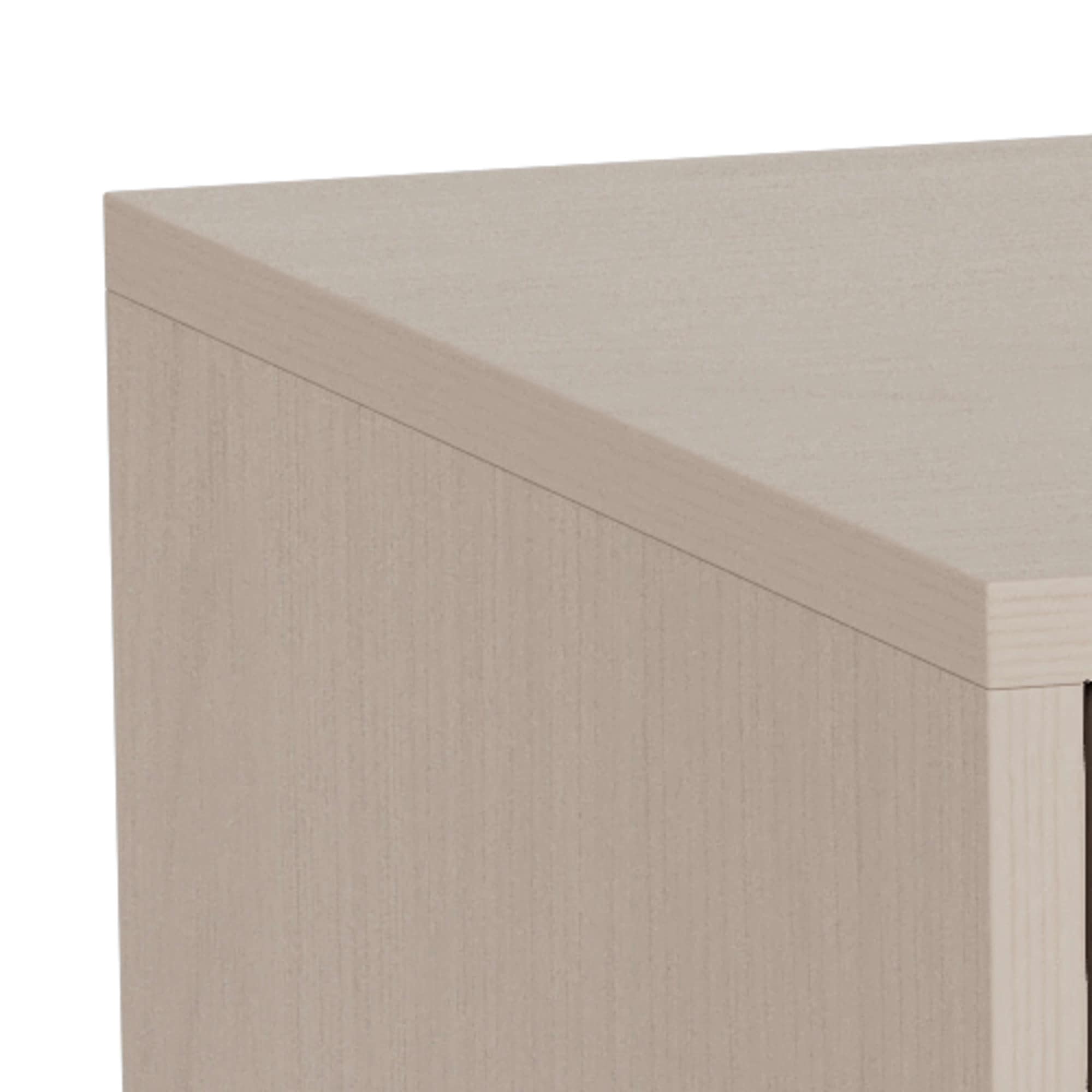 ACTONA GROUP Nachttisch »Palmdale, Nachtkommode, Nako« 2 Schubladen, Metallgestell, 45.6x40x61