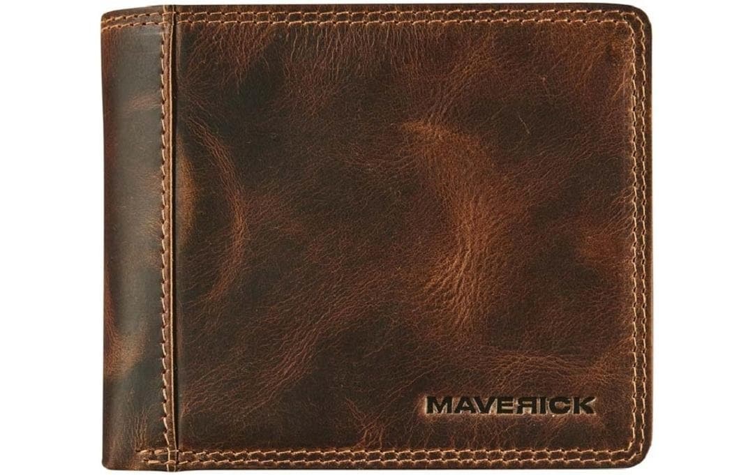 Image of Geldbörse "Maverick Original 11,5 x 9,8 cm, Braun"