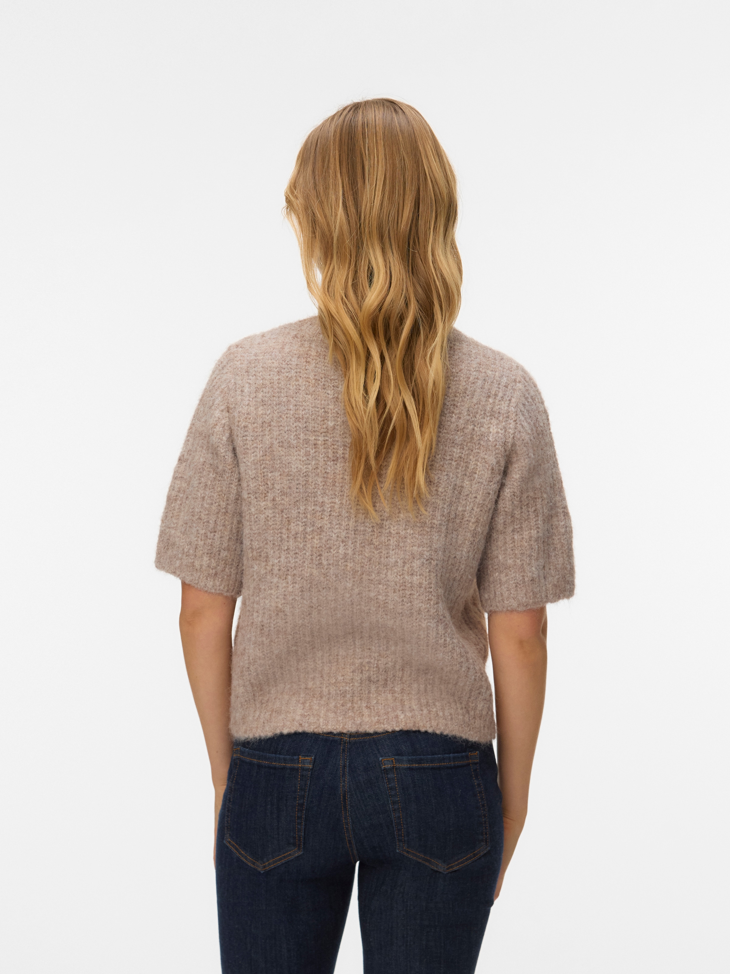 Vero Moda Pull en tricot »VMAWSOME 2/4 O-NECK PULLOVER NOOS«