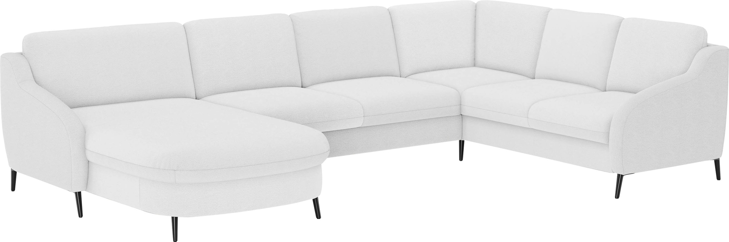 sit&more Wohnlandschaft »Soul U-Form«, wahlweise mit Bettfunktion und Bettkasten oder Schubkasten