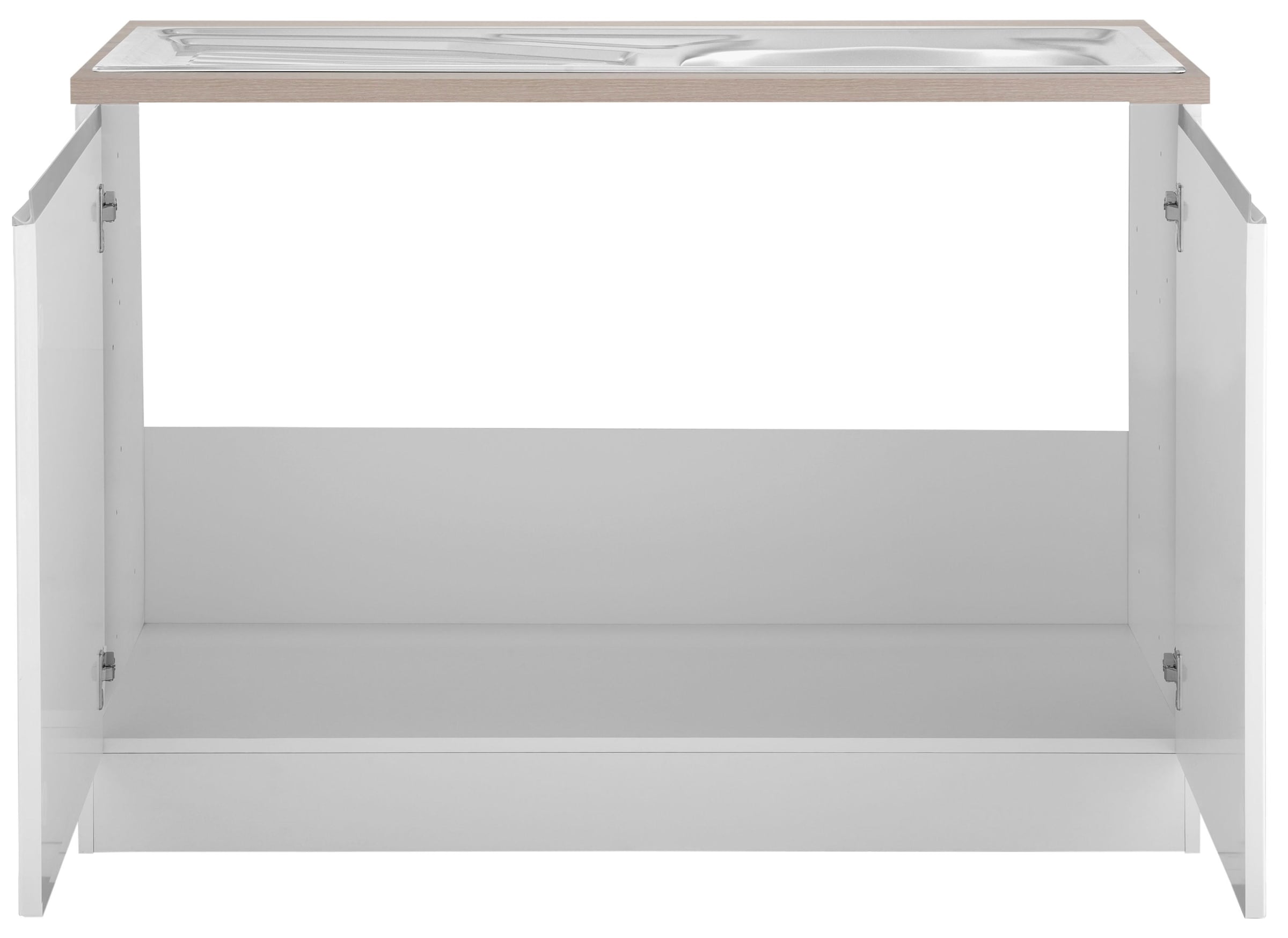 KOCHSTATION Meuble évier »KS-Ohio« Breite 120 cm
