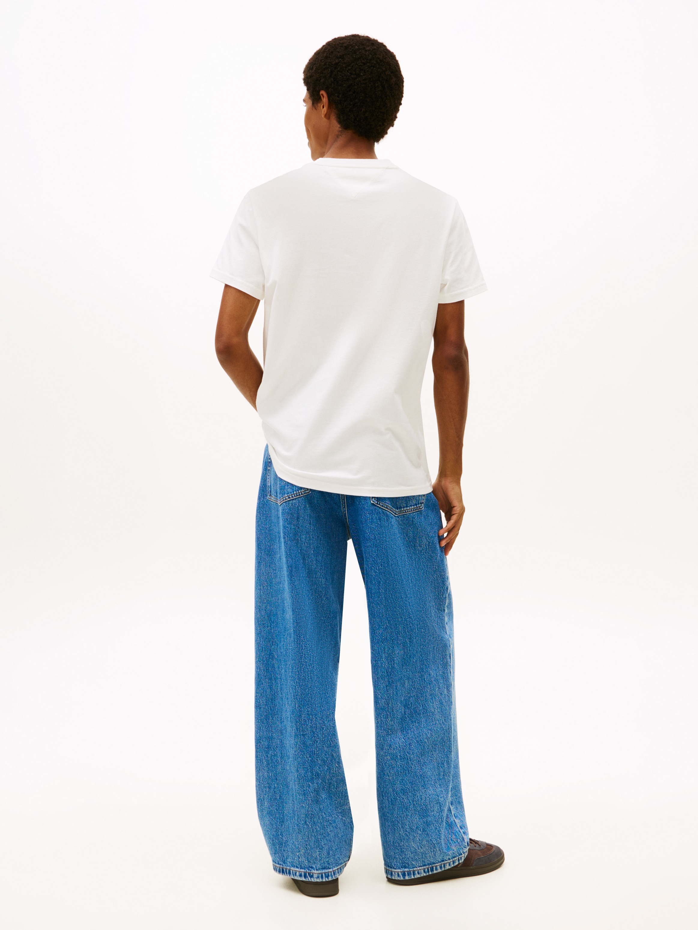 Tommy Jeans T-Shirt »TJM ENTRY BILLS« slim fit, Jersey, Rundhals