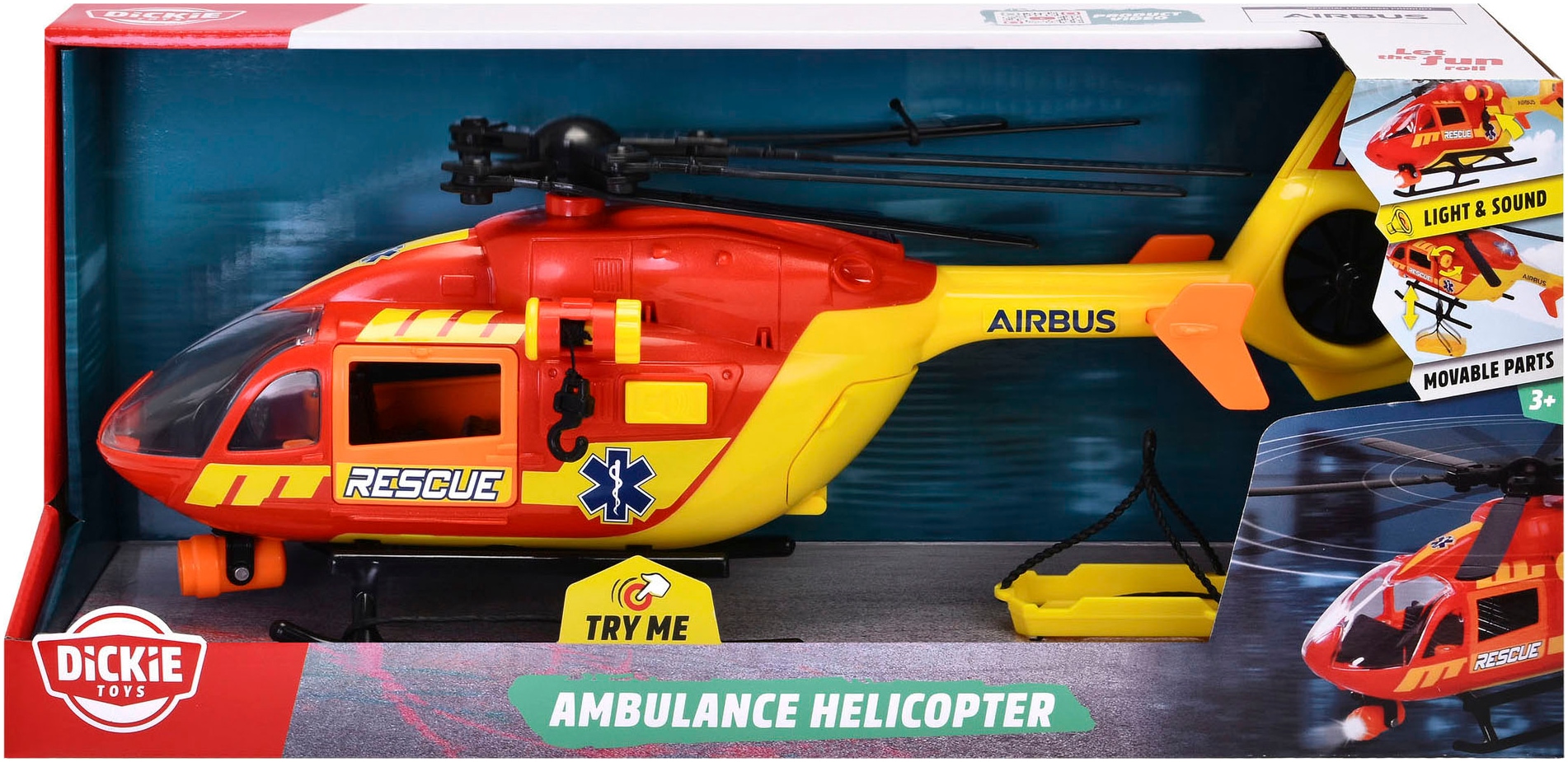 Dickie Toys Hélicoptère jouet »Ambulance Helicopter« mit Licht und Sound
