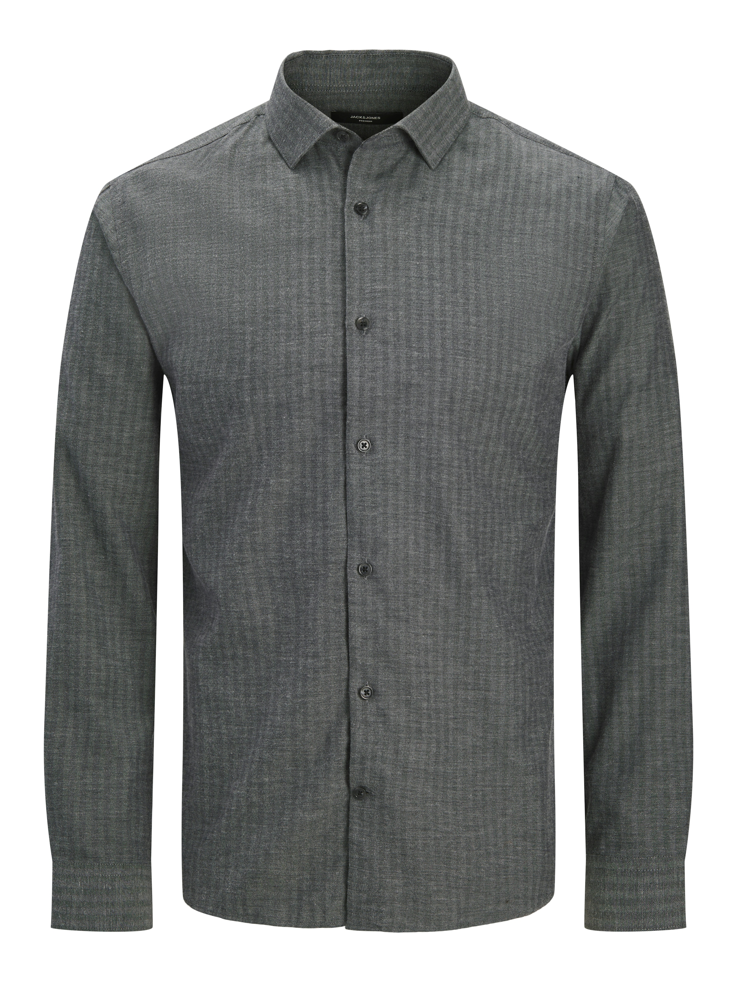 Jack & Jones Langarmhemd »JPRBLAPARKER MELANGE L/S SHIRT BF«