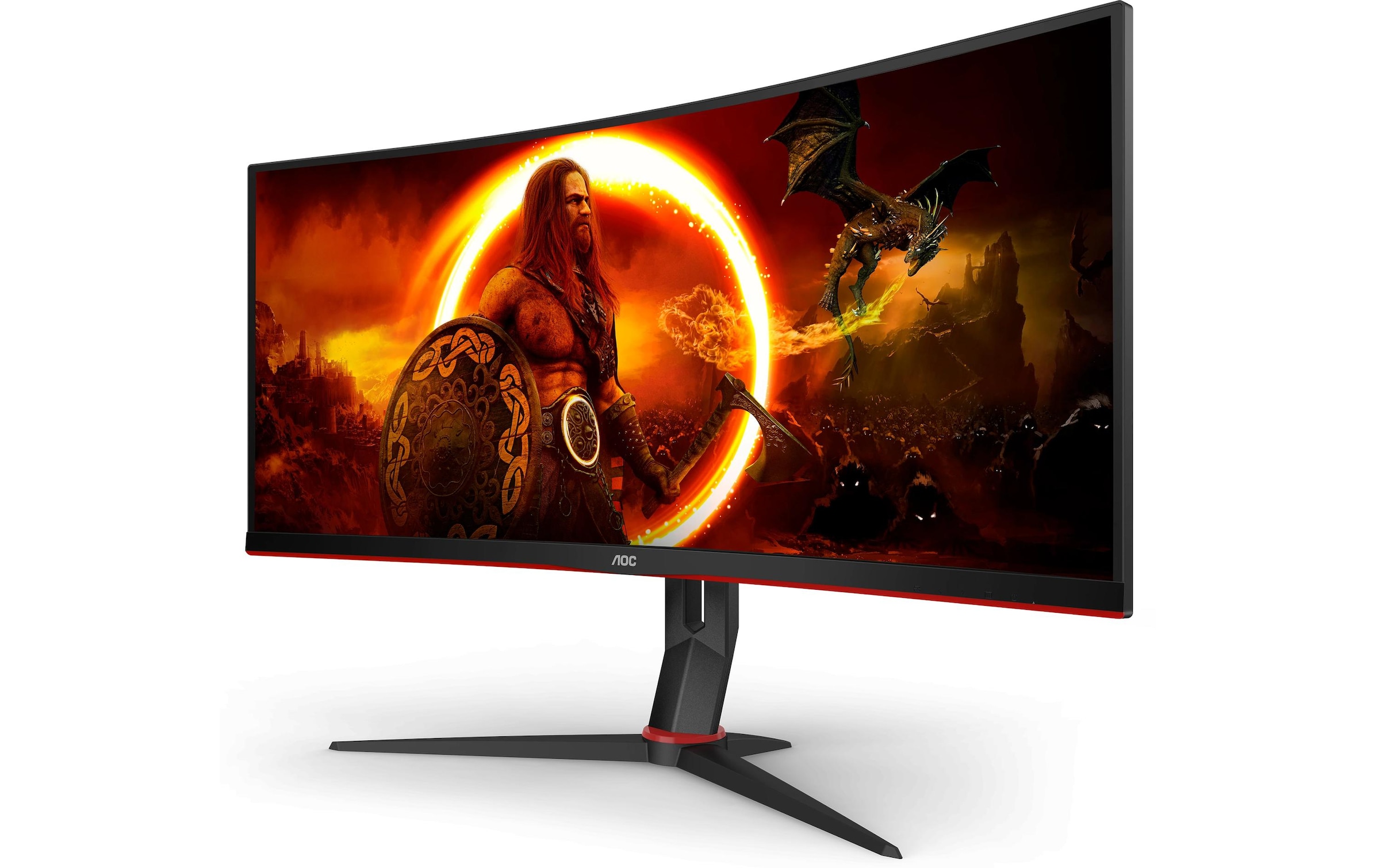 AOC Gaming-Monitor »CU34G2XP/BK«, 86,36 cm/34 Zoll, 3440 x 1440 px, UWQHD, 180 Hz