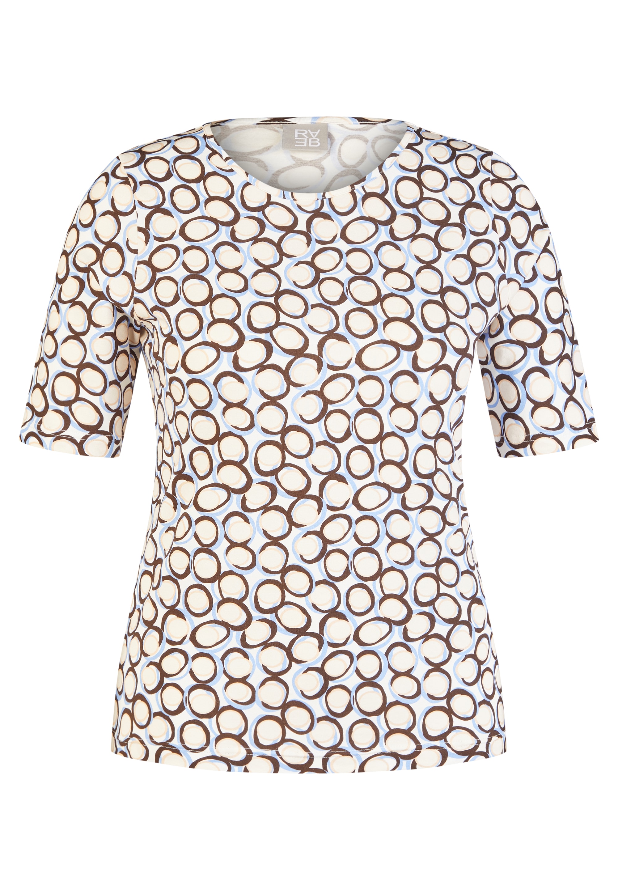 Rabe T-Shirt mit grafischem Print