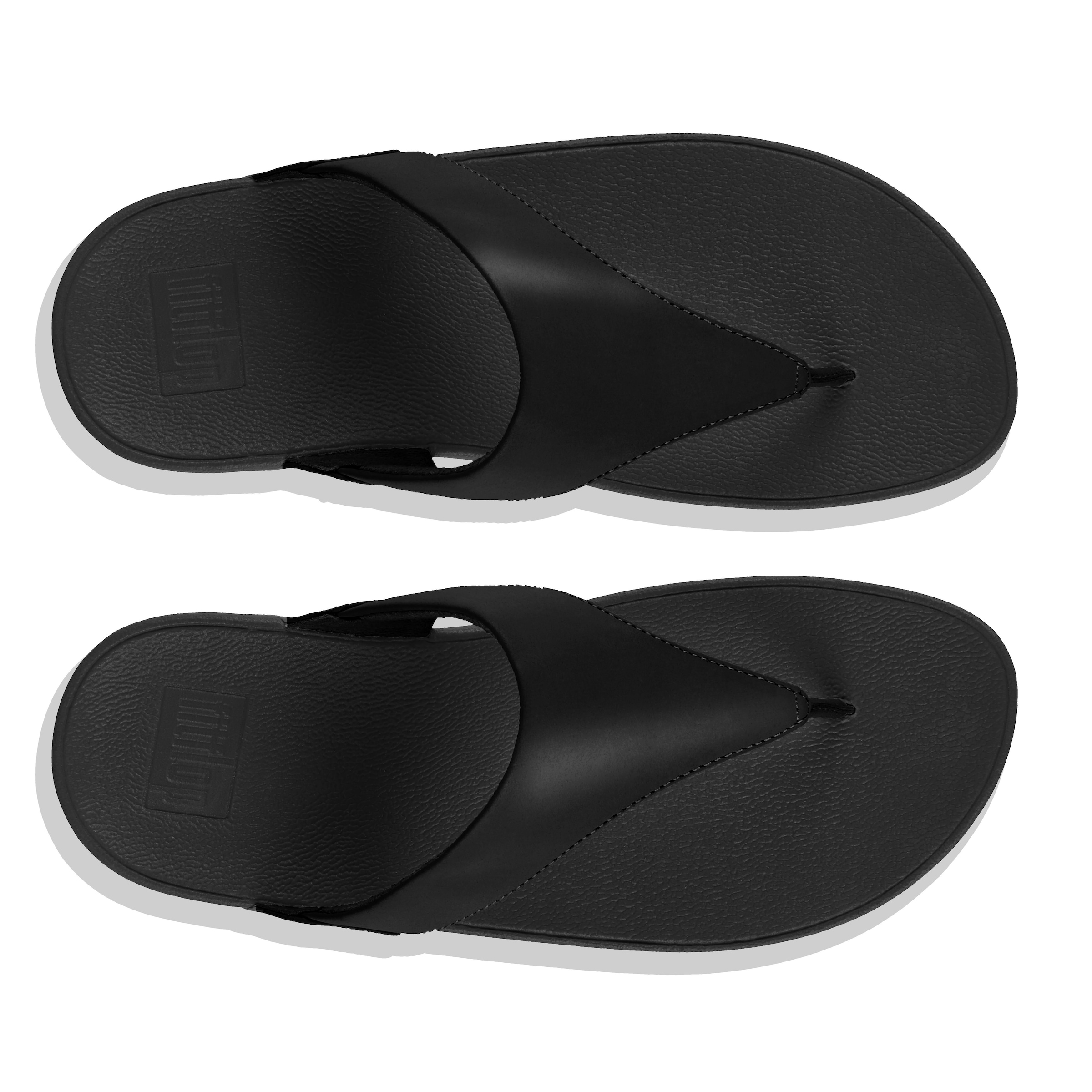 Fitflop Dianette »LULU LEATHER TOEPOST«  Zehentrenner, Pool Slides, Pantolette, Badeschuh mit Keilabsatz