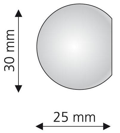 Liedeco Gardinenstangen-Endstück »Bologna«, (Set, 2 St.), für Gardinenstangen  Ø 16 mm bequem kaufen