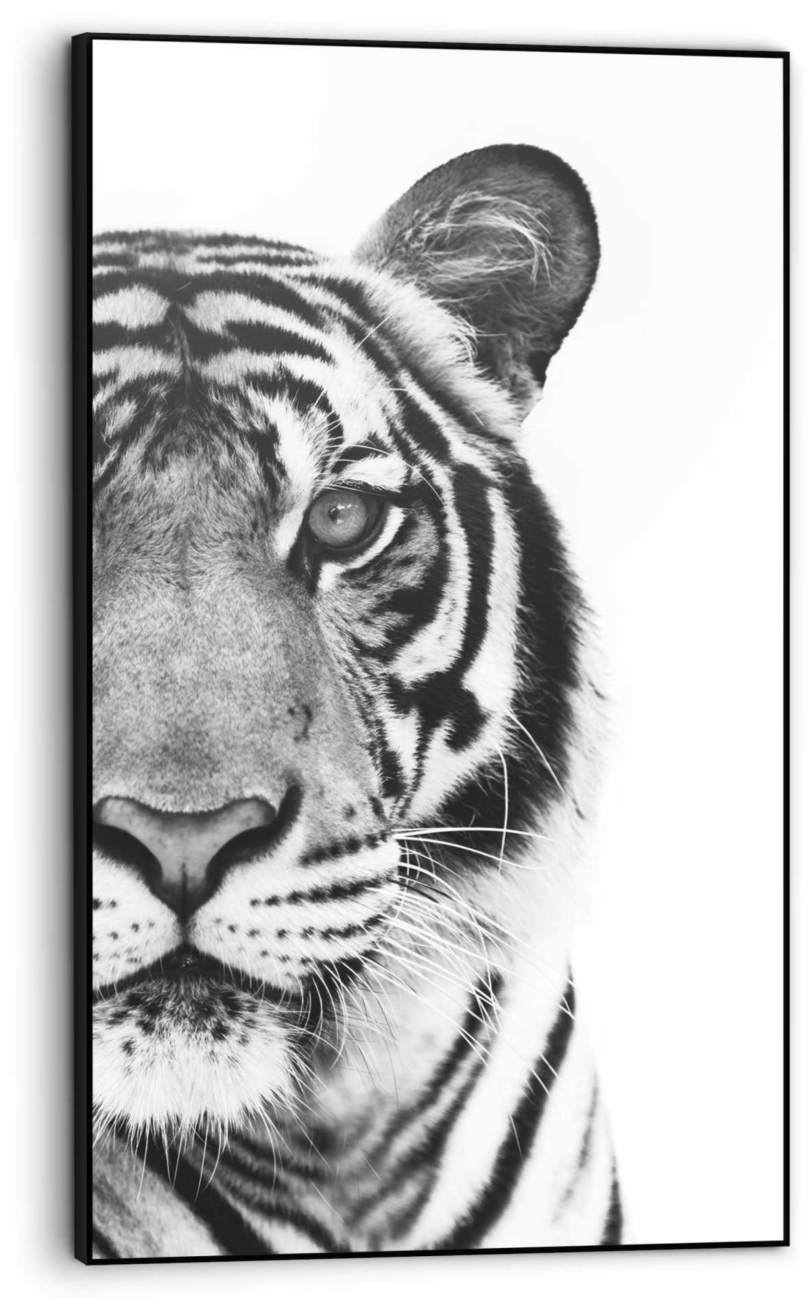 Image of Reinders! Bild »Gerahmtes Bild Tiger Raubtier - Kräftig - Portrait«, Tiger, (1 St.) bei Ackermann Versand Schweiz