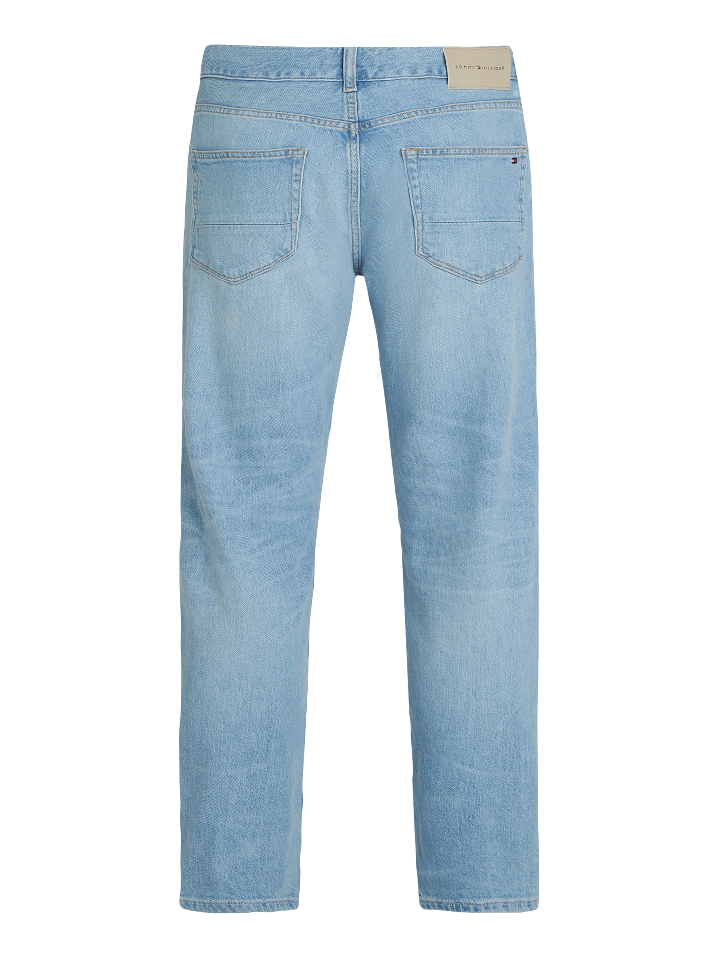 Tommy Hilfiger Straight-Jeans »STRAIGHT DENTON STR MESA BLUE« in hellblauer Waschung