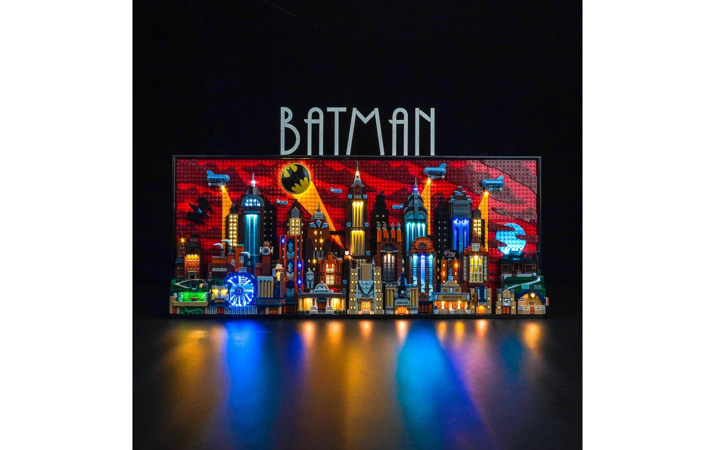 Image of Steinbaukasten "BrickBling LED-Licht-Set für LEGO Batman: Gotham City -76271"