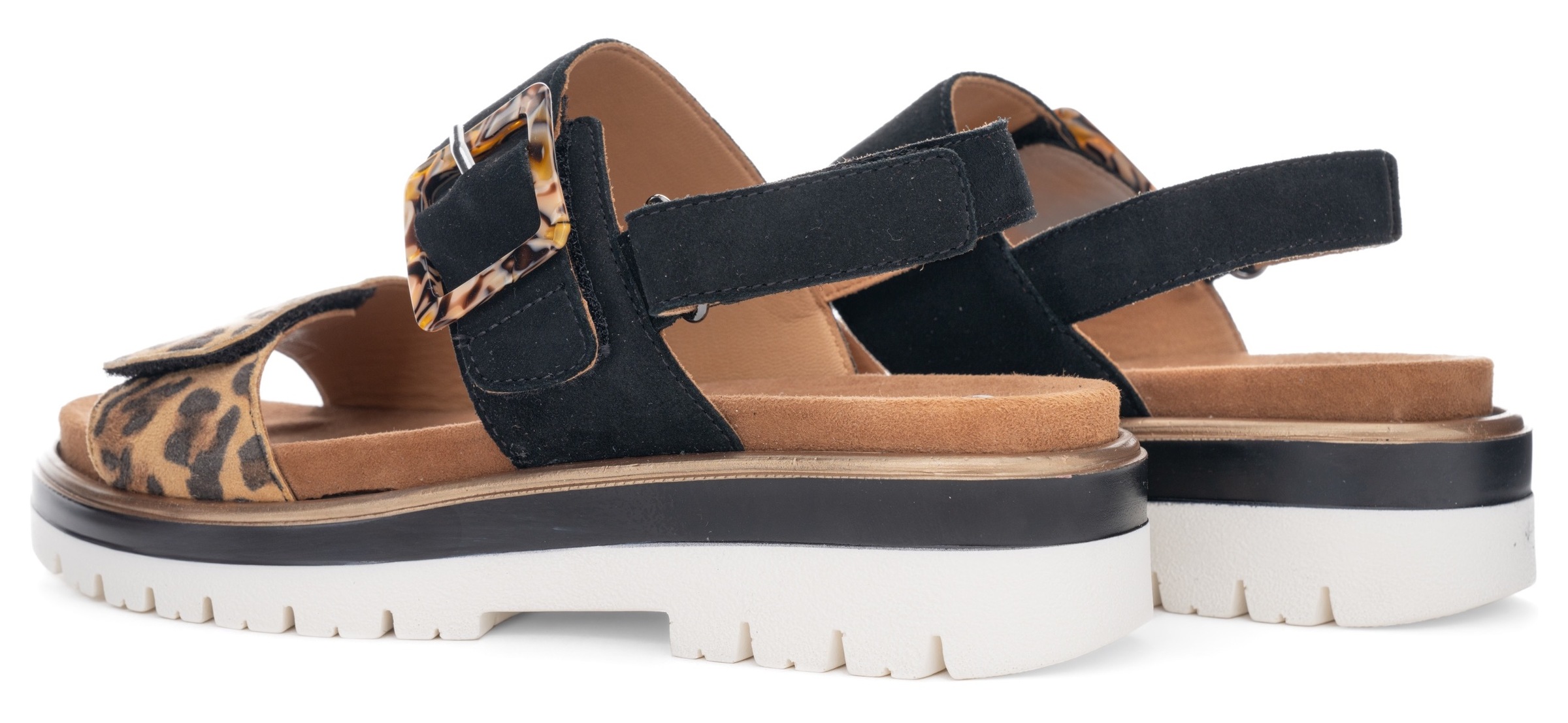 Ara Sandales à plateforme »MALAGA«  , Plateausandale, Klettschuh in Bequemweite G (= weit)