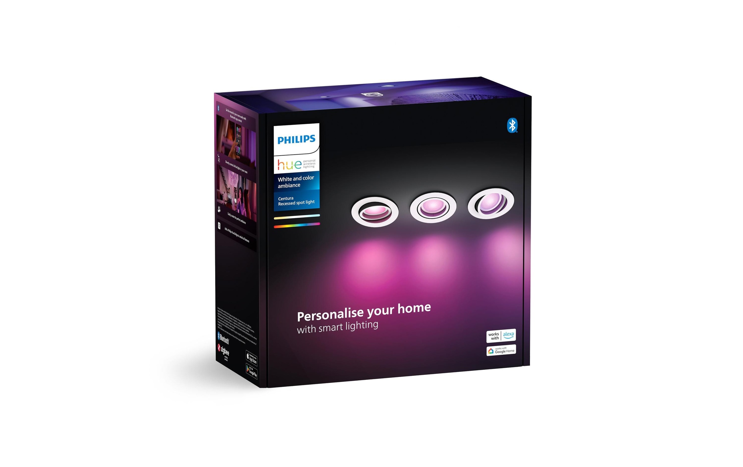 Philips Hue LED Deckenleuchte »Centura 3er- Pack«