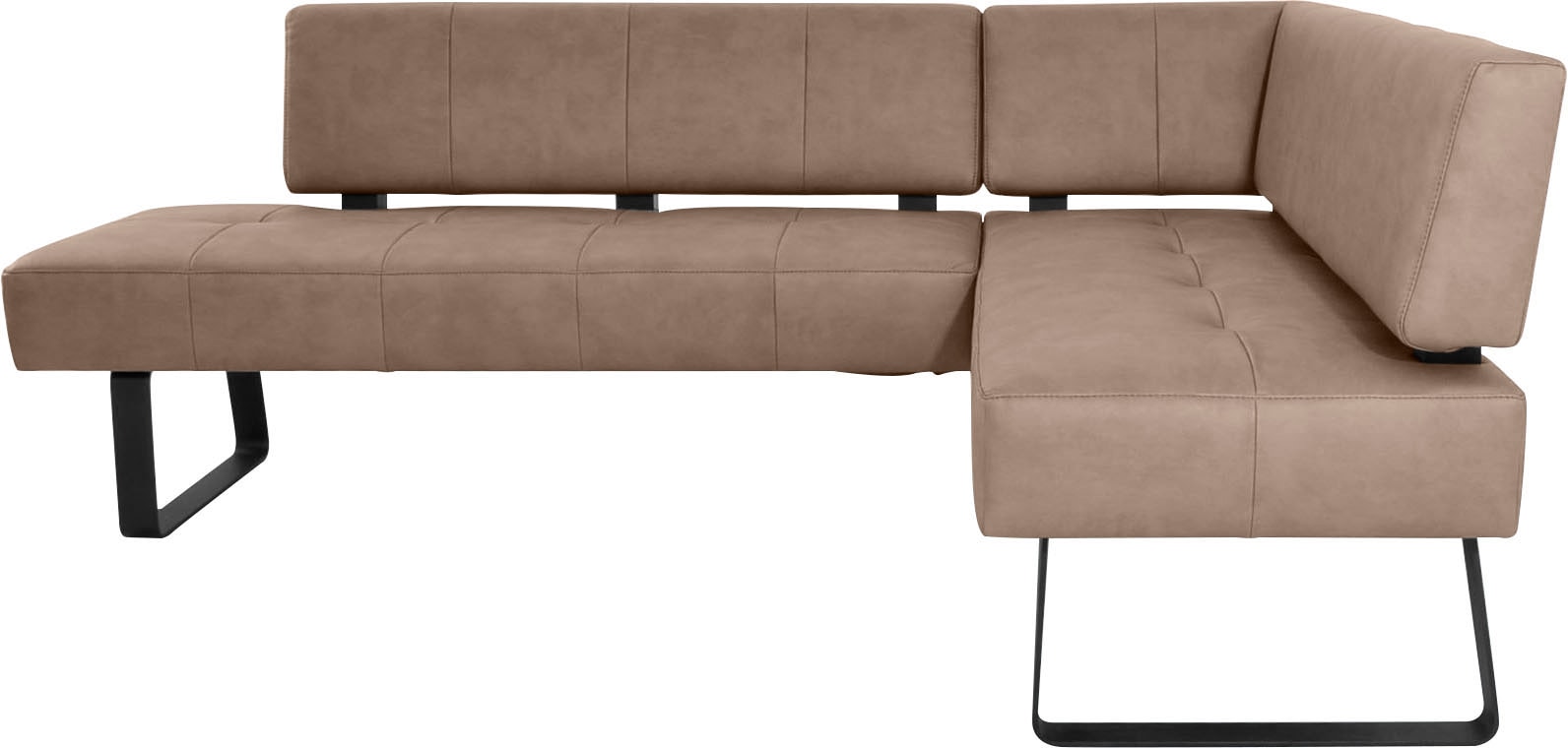 K+W Komfort & Wohnen Eckbank »Spider II« Sitzsteppung, bequem durch Sandwichbauweise, 2 Stellmasse
