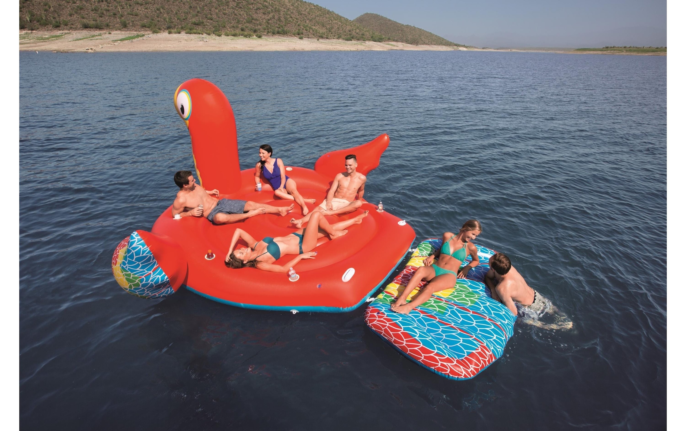 Bestway Schwimmtier »Giant Parrot 500 x 327 cm«
