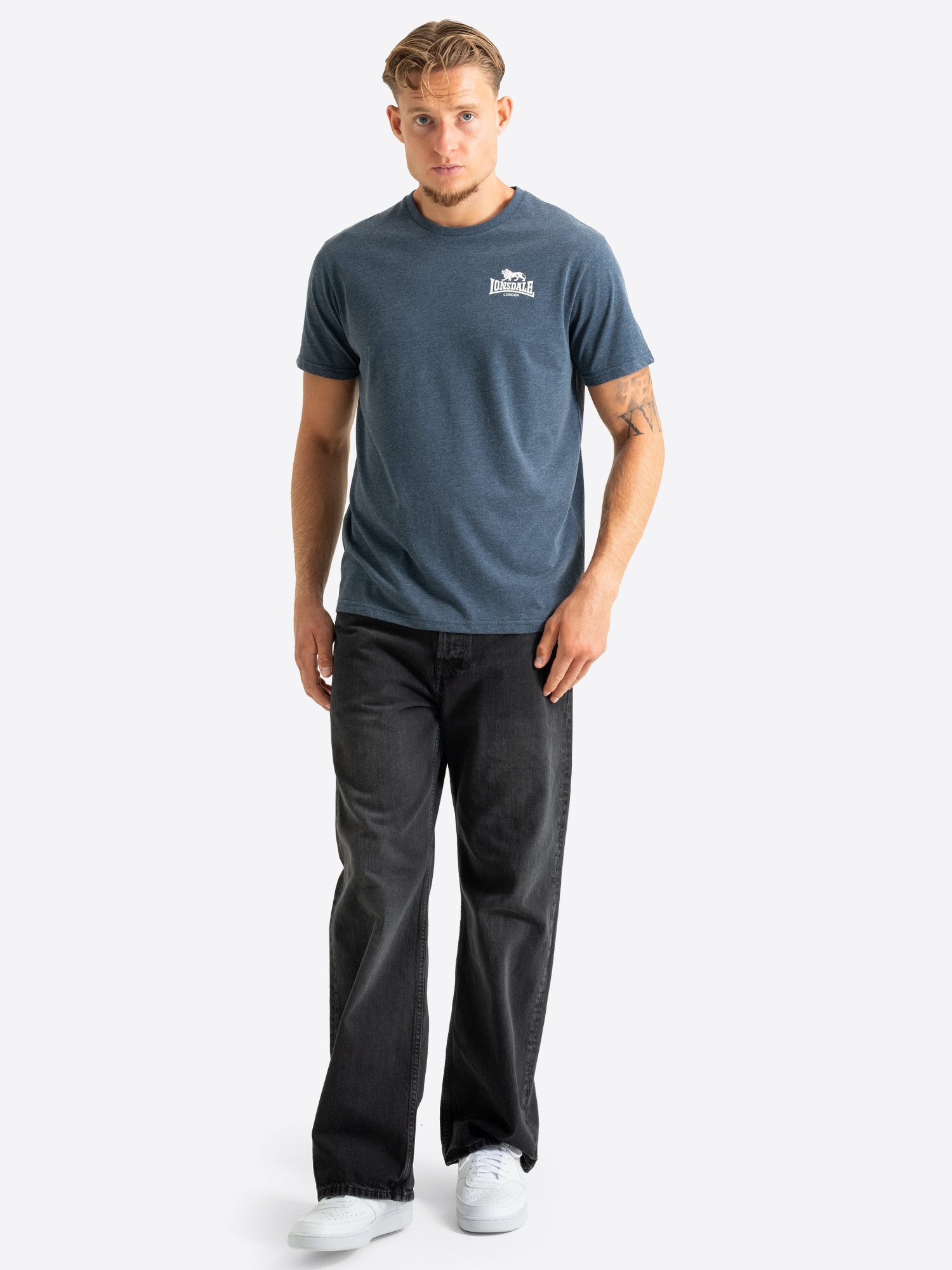 Lonsdale T-shirt »HARLINGTON« 3 3er-Pack, Kurzarm, mit Rundhalsausschnitt, aus Baumwolle und Viskose