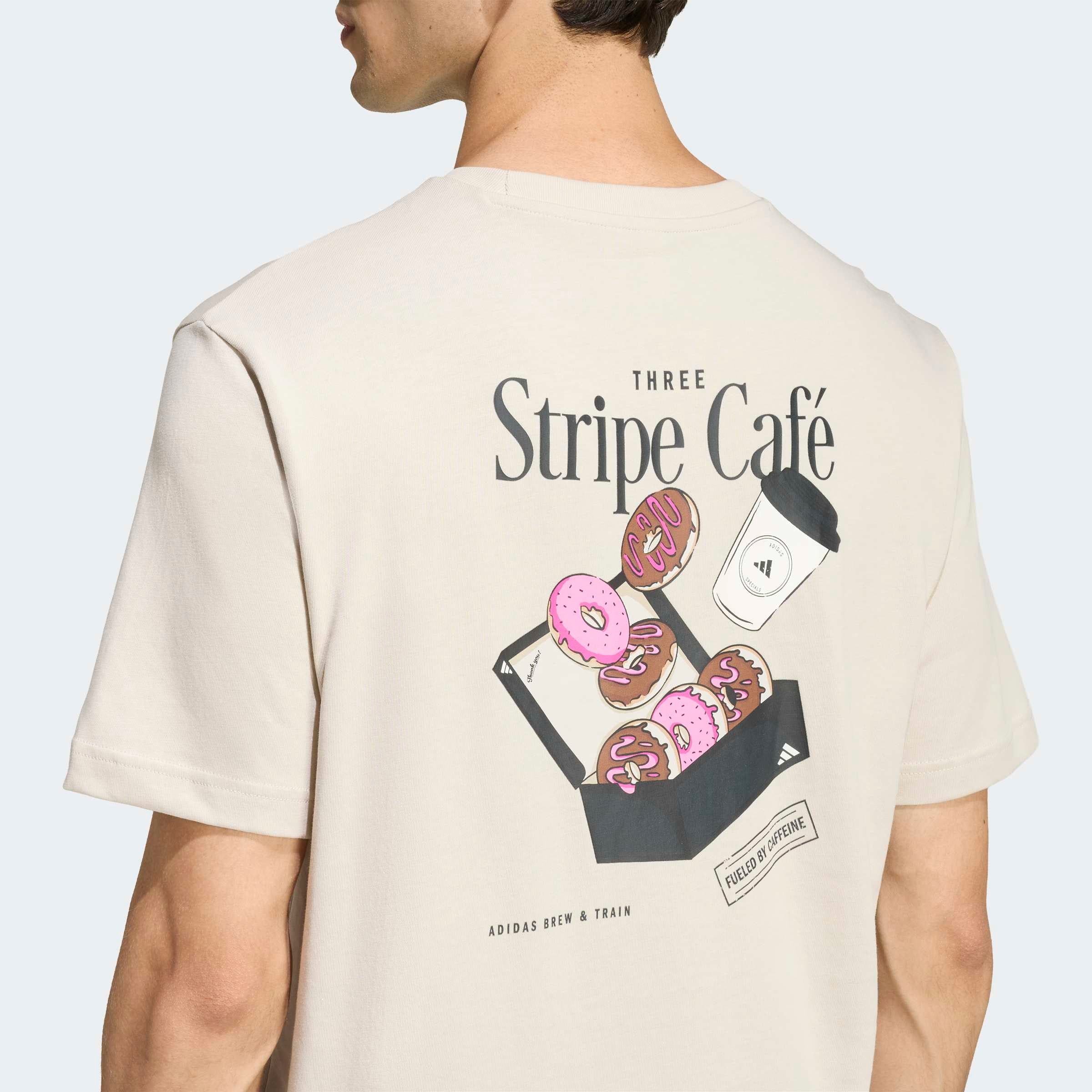 adidas Sportswear T-shirt »COFFEE CAFE DONUT BOX GRAPHIC«