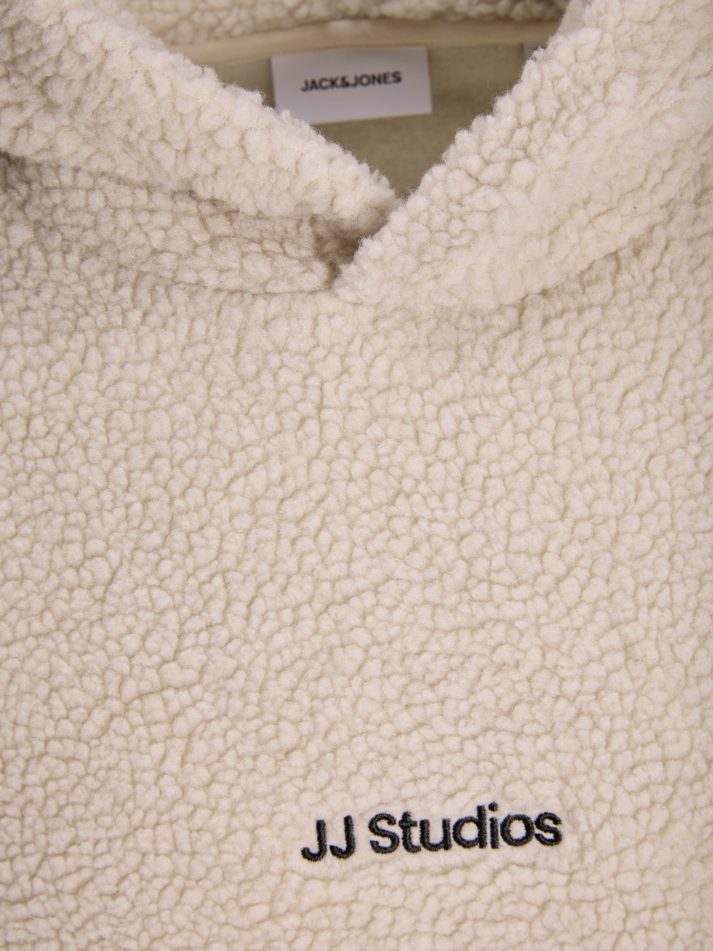 Jack & Jones Sweat à capuche »JJSOHO TEDDY SWEAT HOOD SN«, fibre synthétique, coupe décontractée
