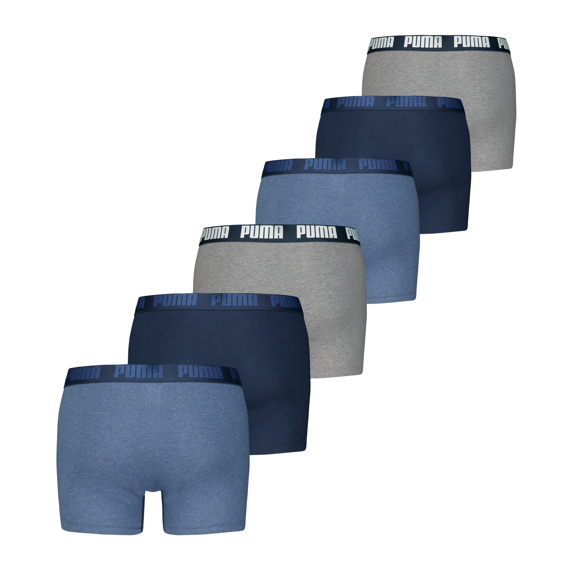 PUMA Boxershorts »PUMA MEN EVERYDAY BOXER 6P ECOM«, (6er Pack