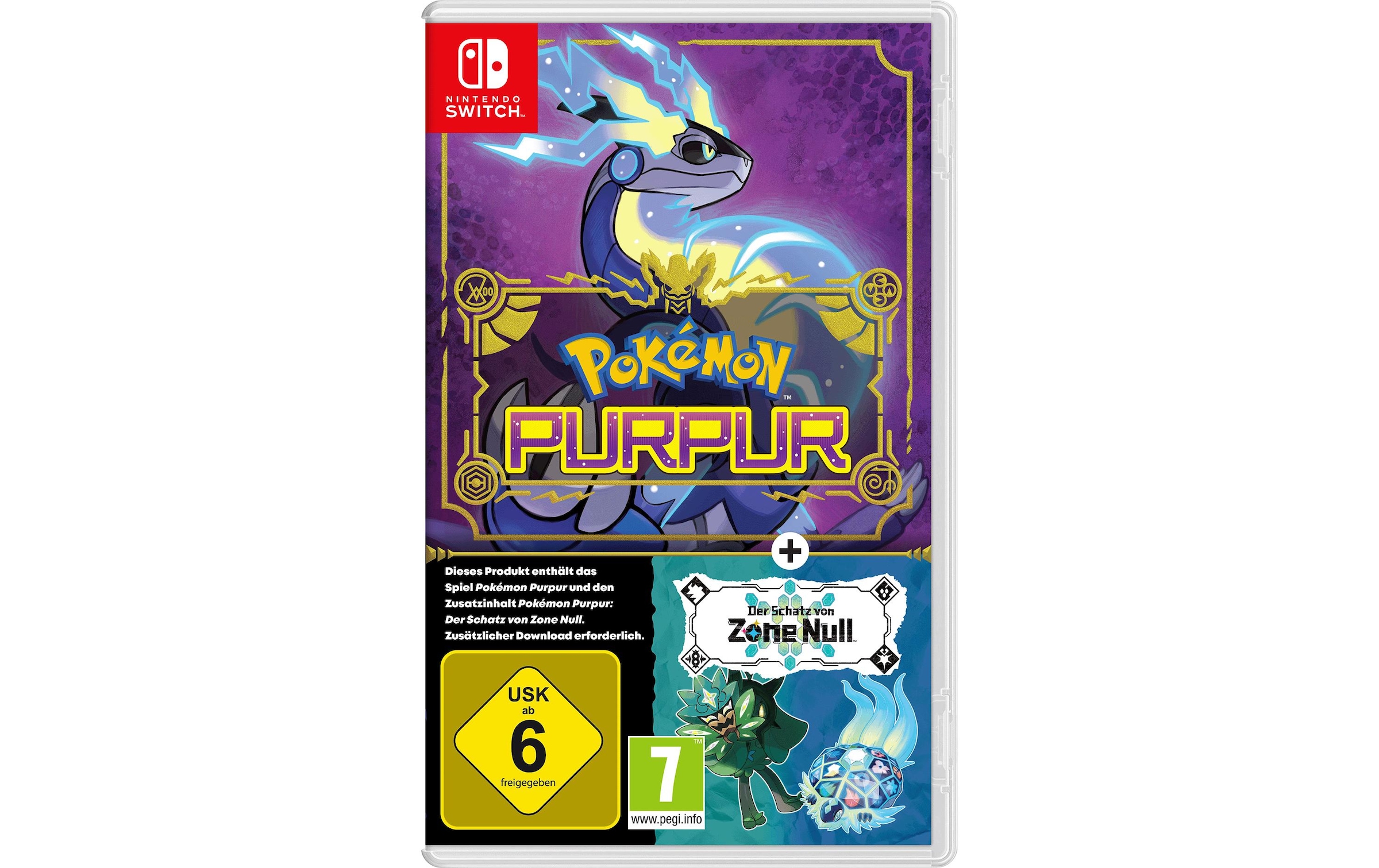 Spielesoftware »Pokémon Purpur: Der Schatz von Zone Null«, Nintendo Switch