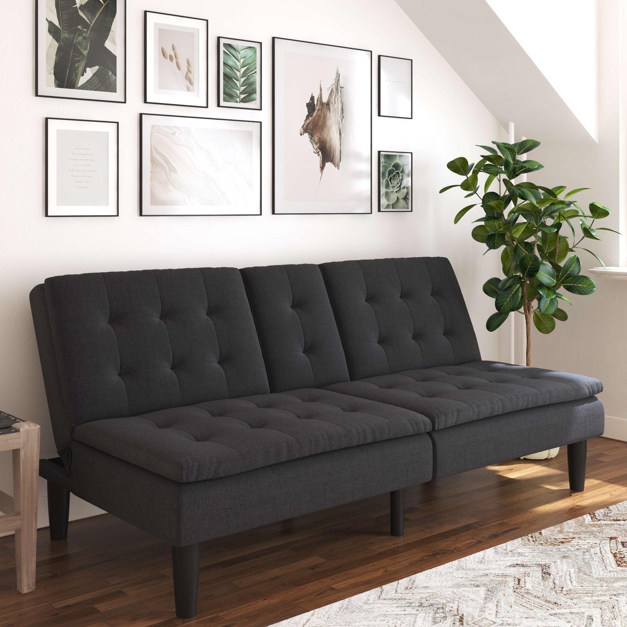 Dorel Home Canapé-lit »MAINE, Kinosofa mit Relax- und Bettfunktion, 2 Getränkehalter,« Liegefläche 190 x 110 cm, Webstoff und Kunstleder