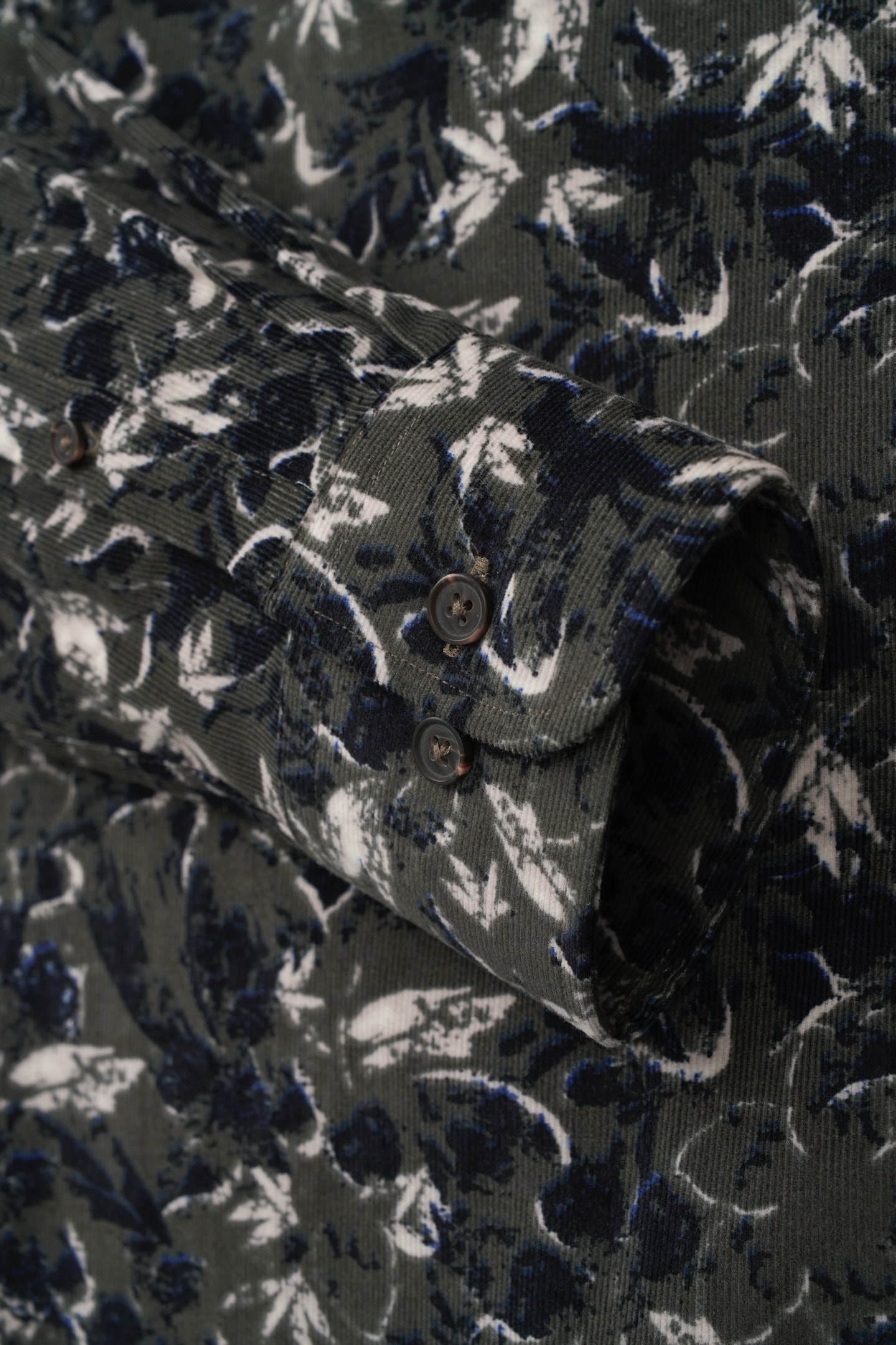 bugatti Chemise à manches longues mit grafischem Print