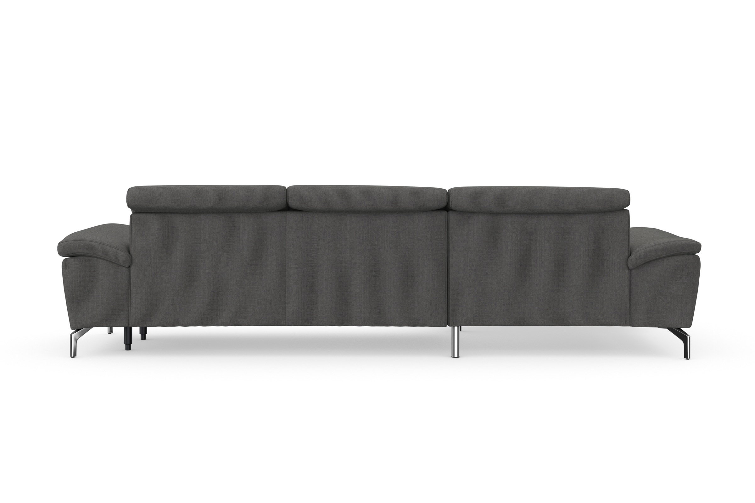 sit&more Ecksofa »Cool L-Form«, wahlweise mit Kopfteilverstellung und Vorziehsitz, motorisch