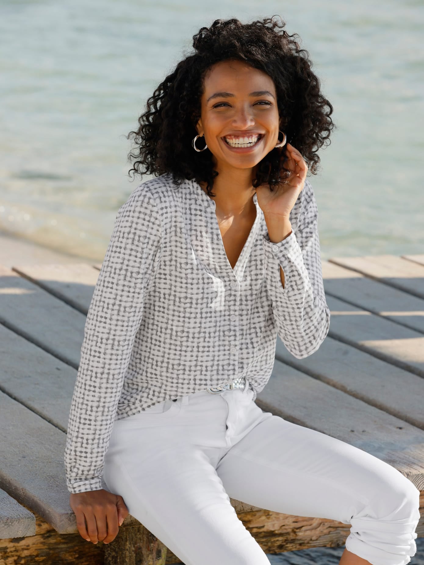 Image of heine Klassische Bluse