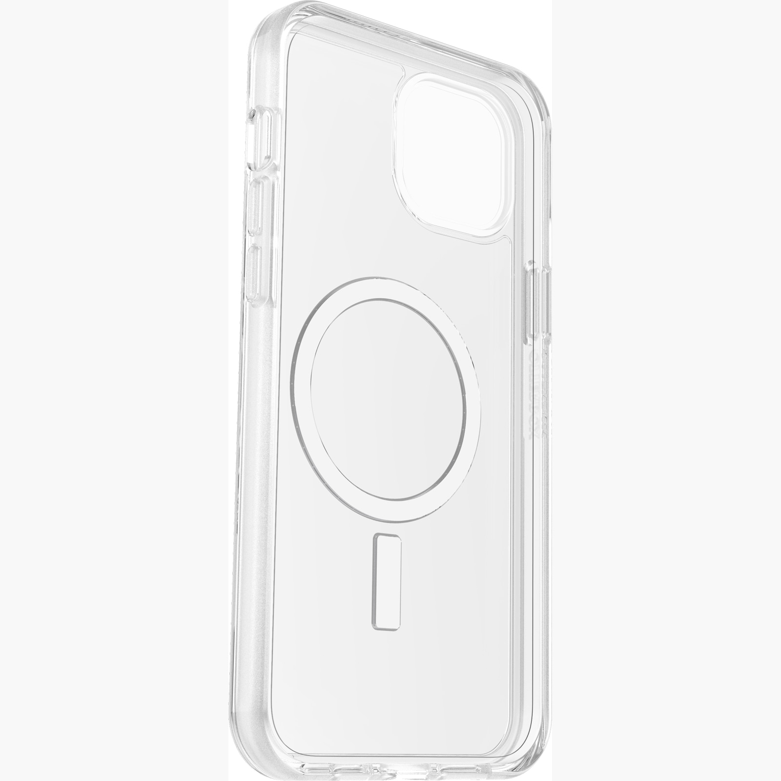 Otterbox Backcover »Symmetry Clear MagSafe Hülle,Glass,Charger KIT für iPhone 15 Plus«, Apple iPhone 15 Plus, Protection und Power Kit, DROP+, widerstandsfähig, Kantenschutz