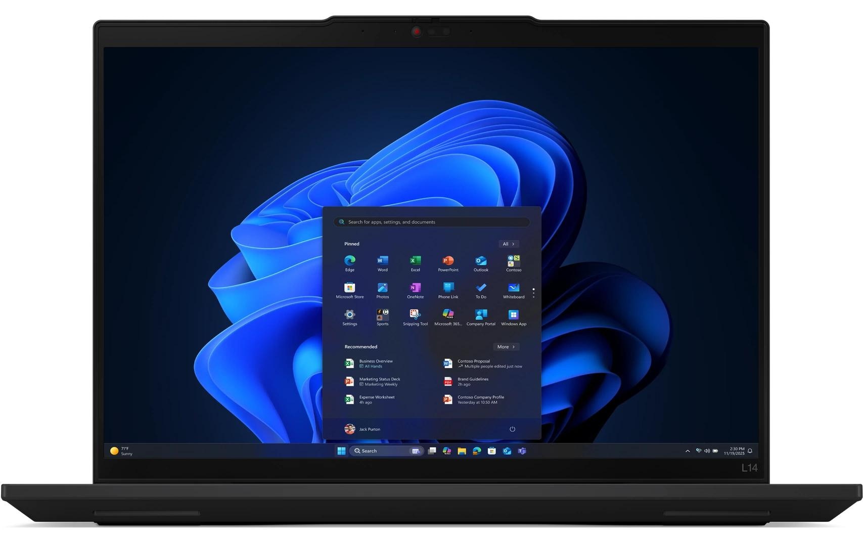 Lenovo Notebook »ThinkPad L14 G6 (Intel)«, / 14 Zoll, Intel, Core Ultra 7, Intel Graphics, Webcam