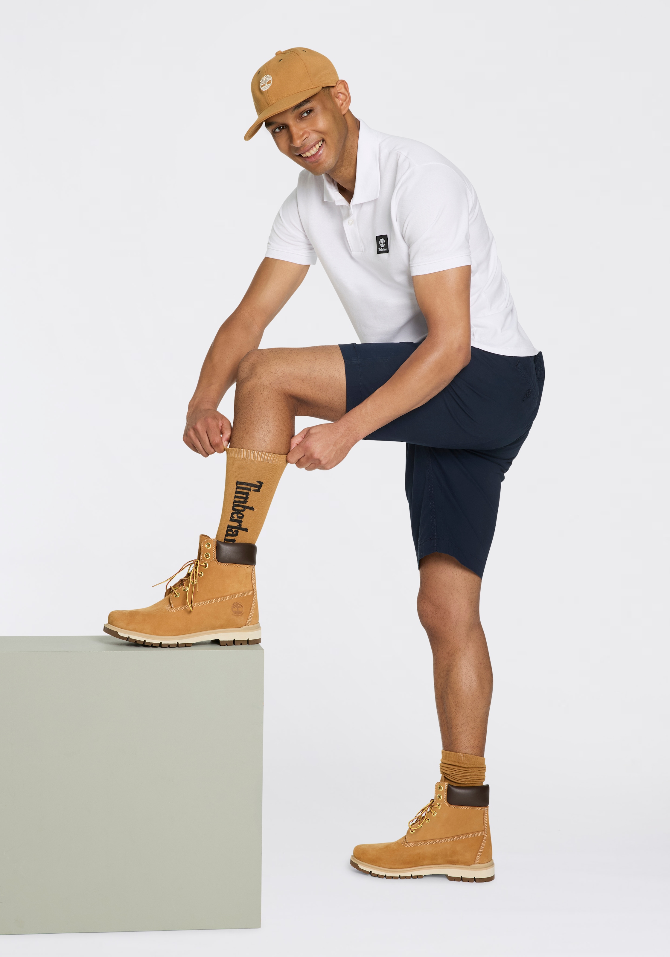 Timberland Freizeitsocken, (Packung, 2 Paar, 2er-Pack)