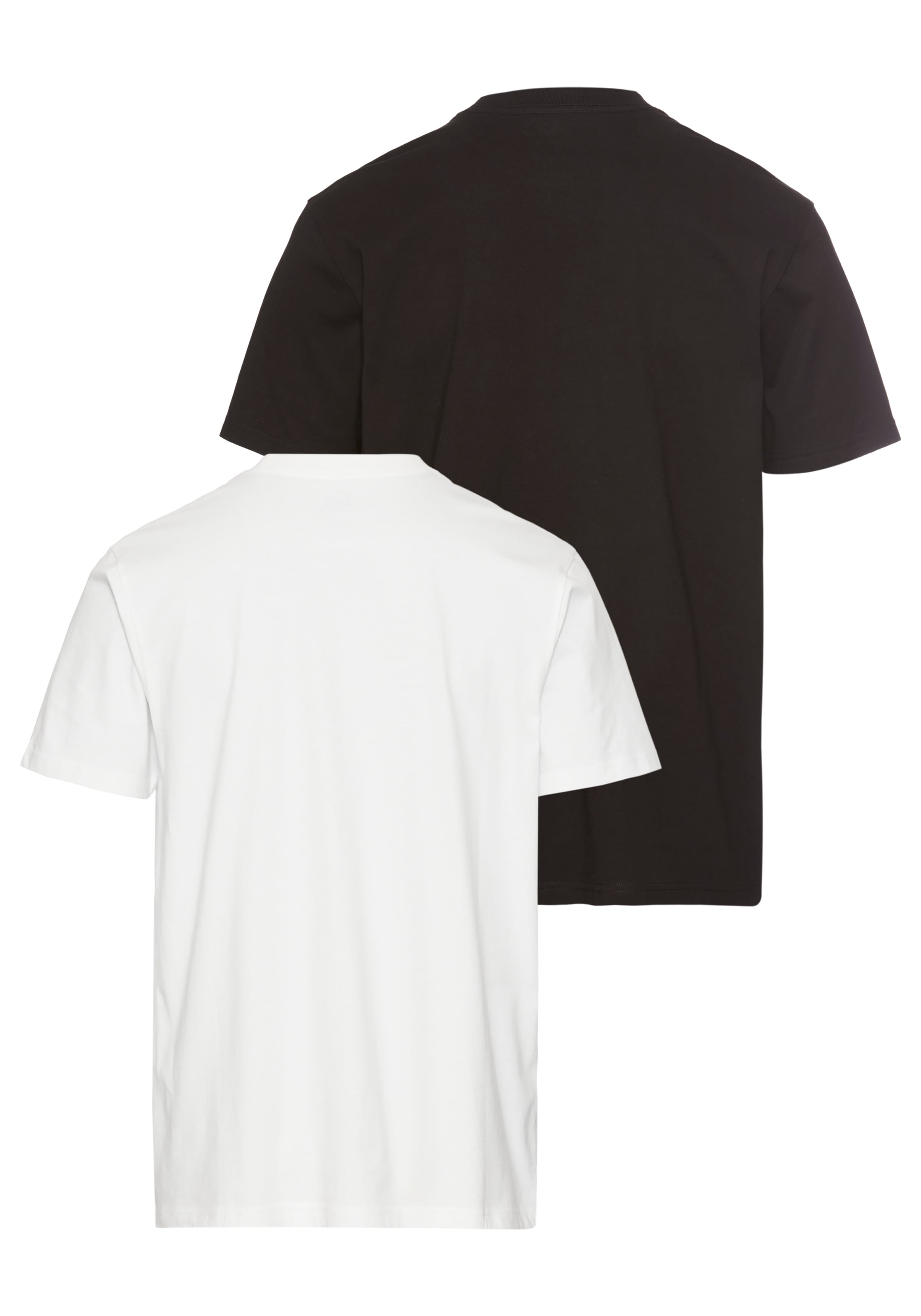 Quiksilver T-Shirt »BEST PLACE SHORT SLEEVE TEE PACK YM«, (Packung, 2 tlg., 2er-Pack)